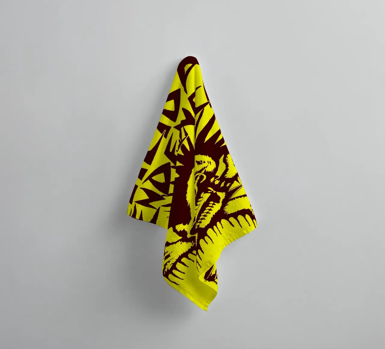 Art du groupe Suicidal Tendencies serviette de bain de vanhesling