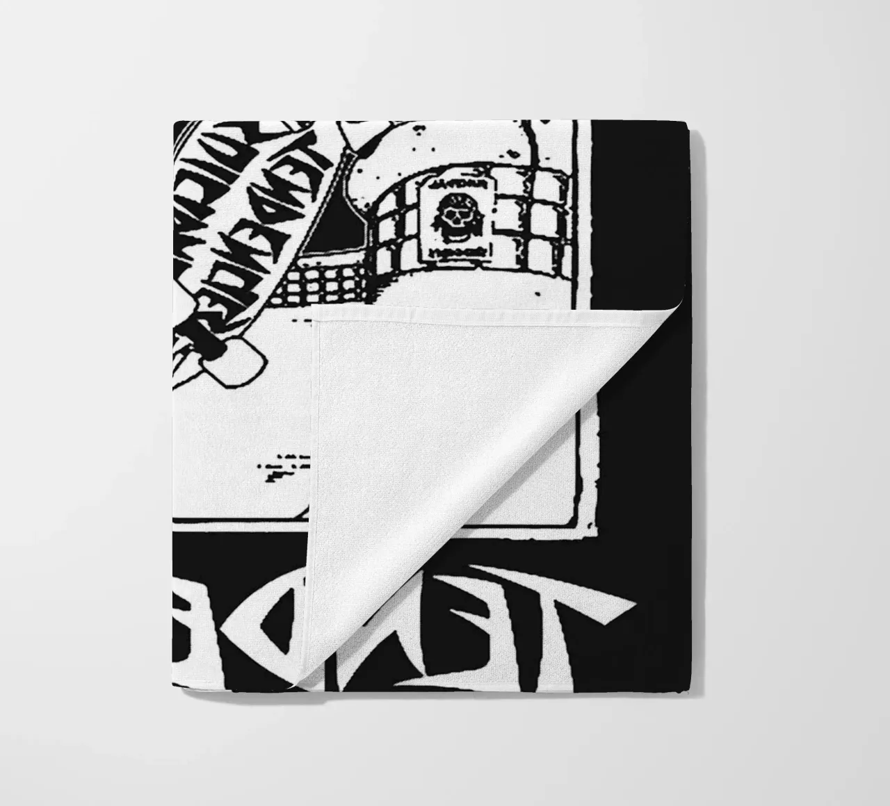 Suicidal Tendencies beach towel by vanhesling