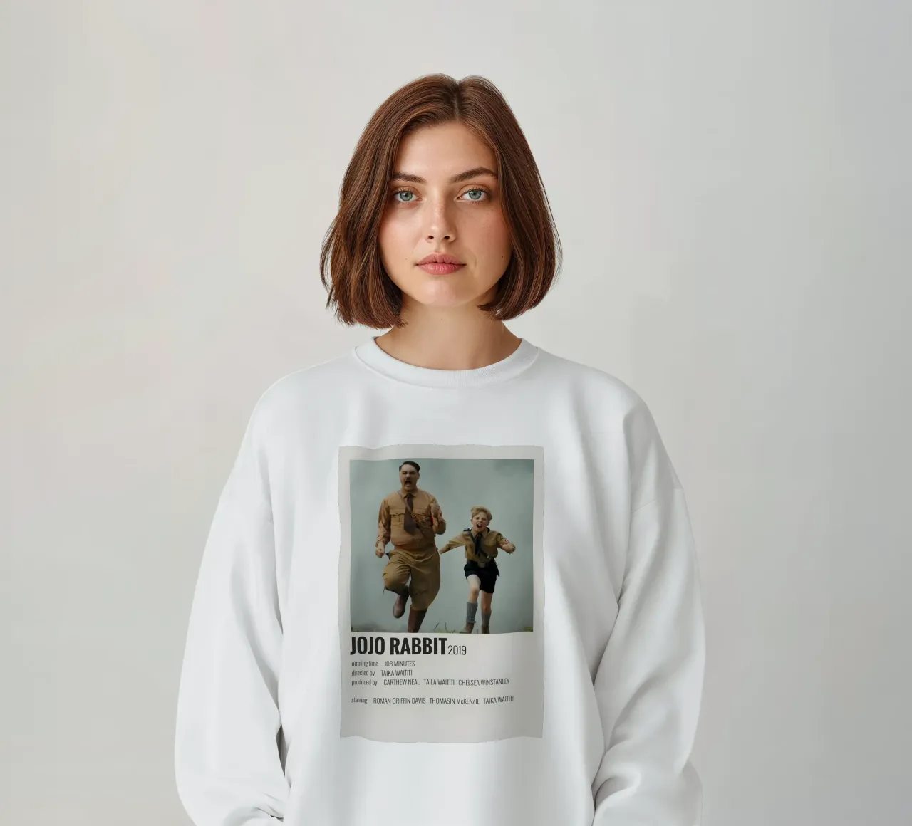 JOJO RABBIT 2019 sweatshirt by MVFminimalist