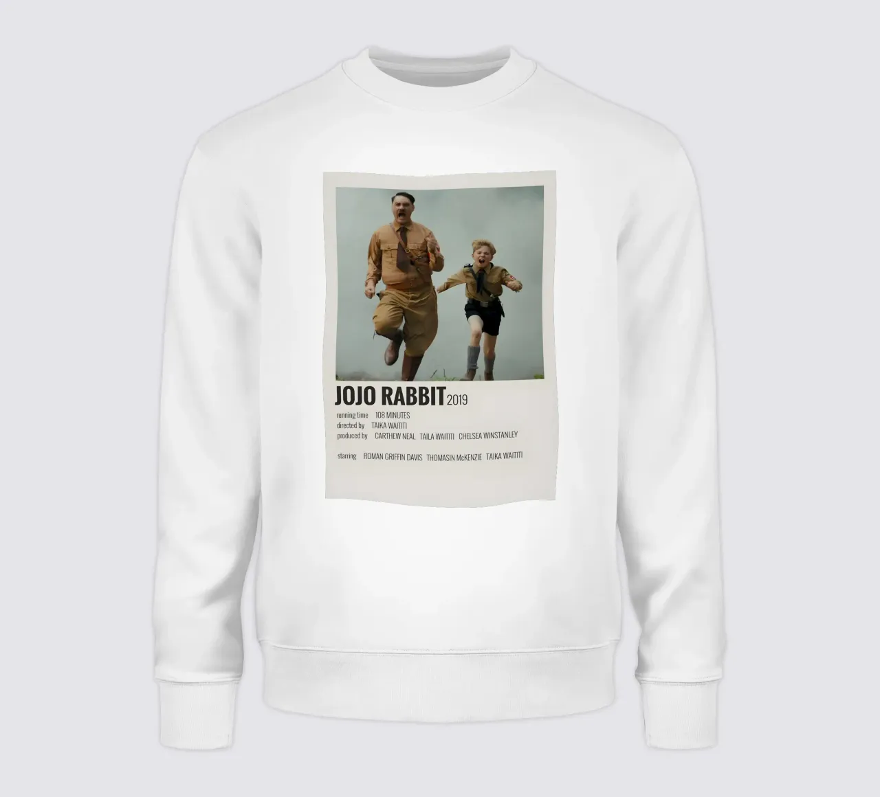 JOJO RABBIT 2019 sweatshirt by MVFminimalist
