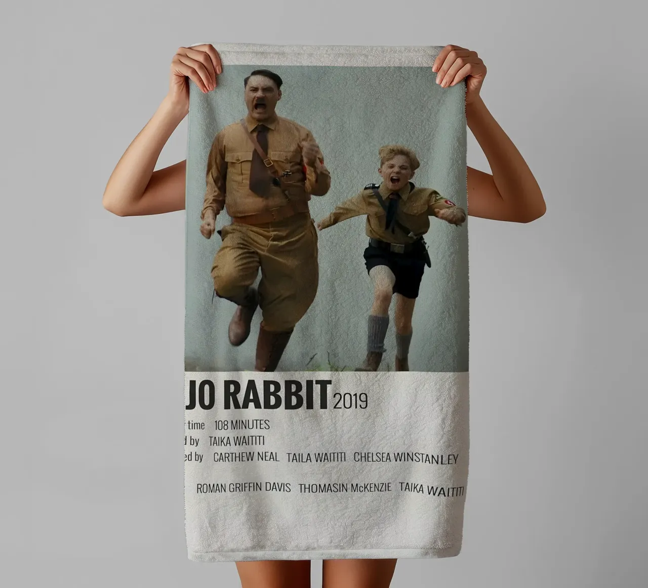 JOJO RABBIT 2019 asciugamano da bagno da MVFminimalist