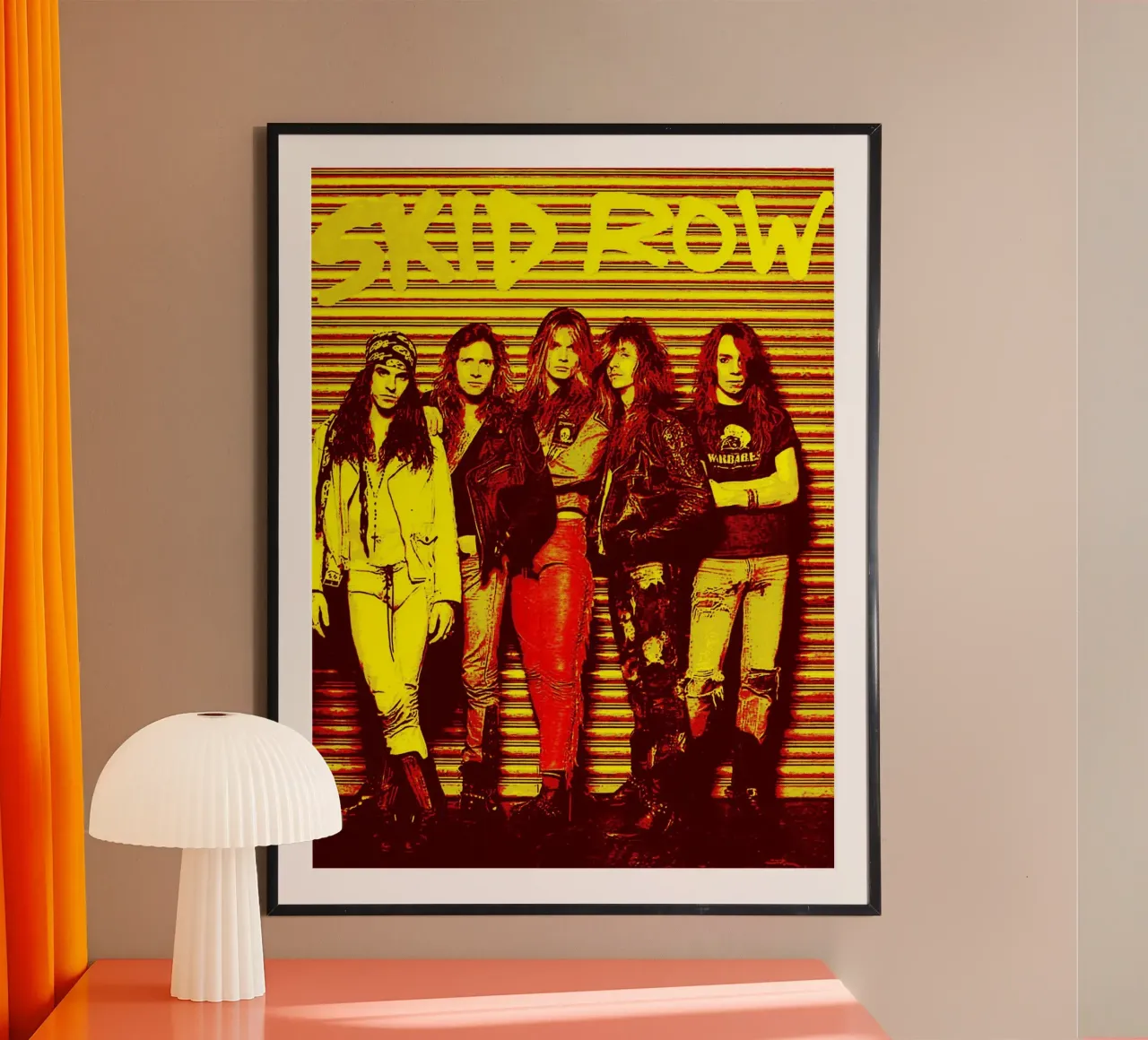 skid row band art carta hahnemühle da vanhesling