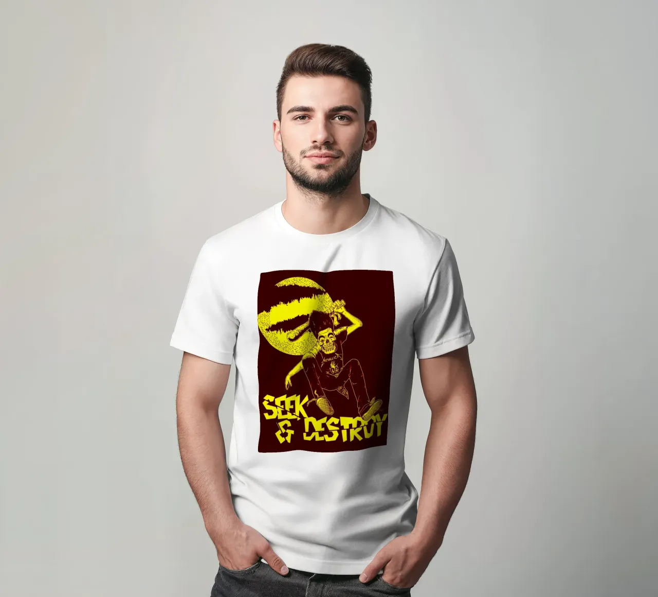 Seek & Destroy t-shirt by vanhesling