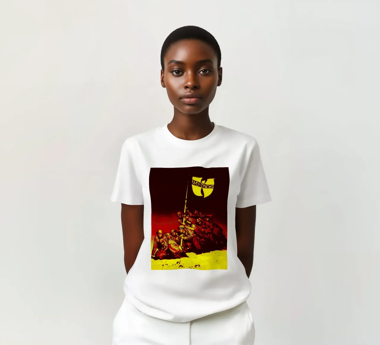 Art du groupe Wu-Tang Clan t-shirt de vanhesling
