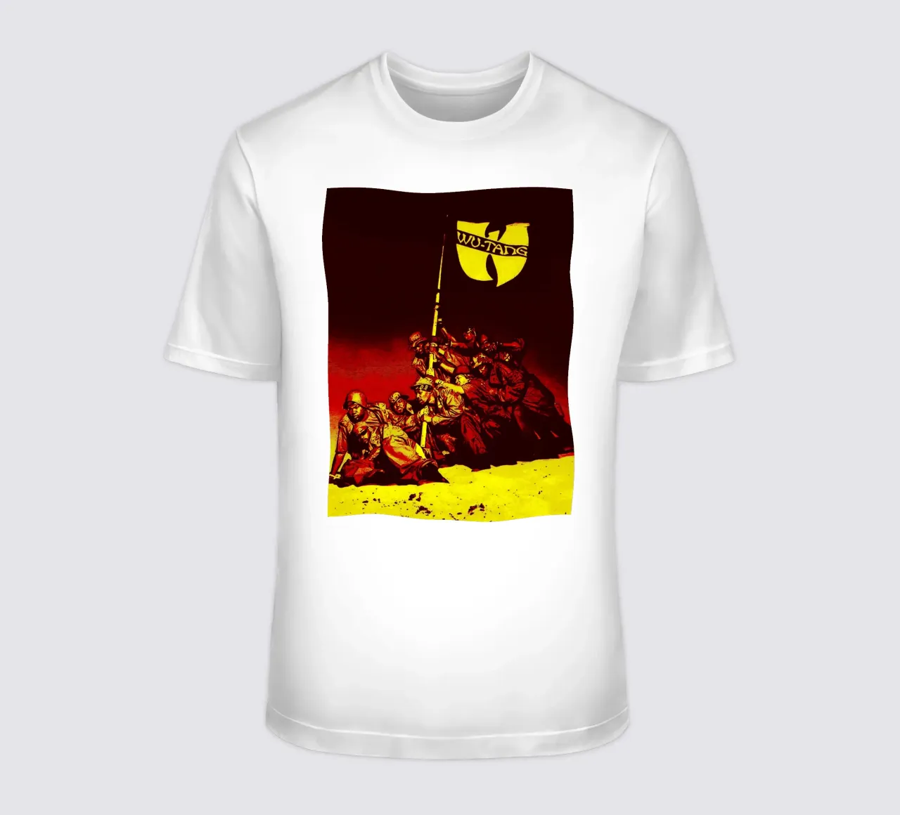 Art du groupe Wu-Tang Clan t-shirt de vanhesling