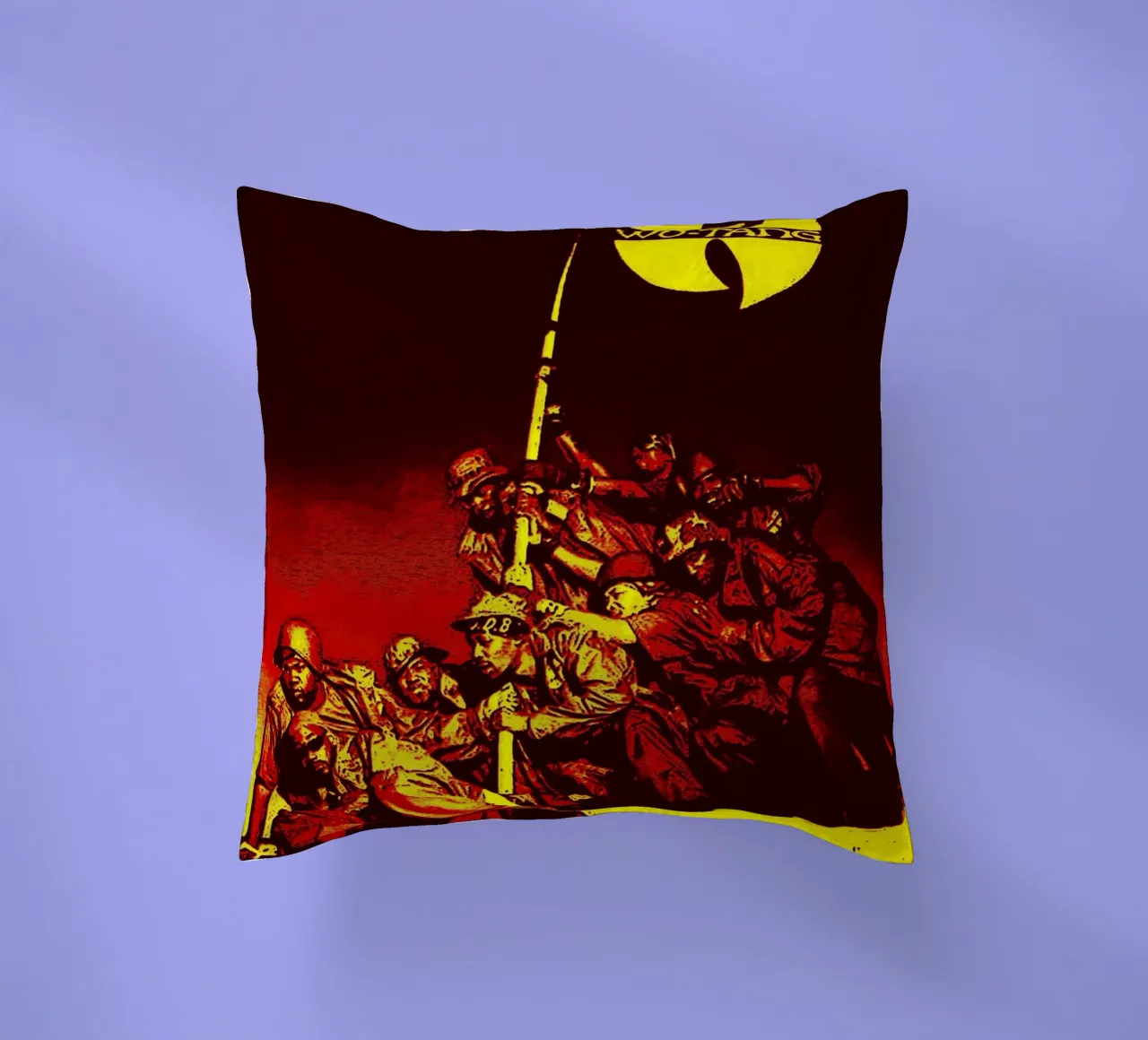 Arte della band Wu-Tang Clan cuscino da vanhesling