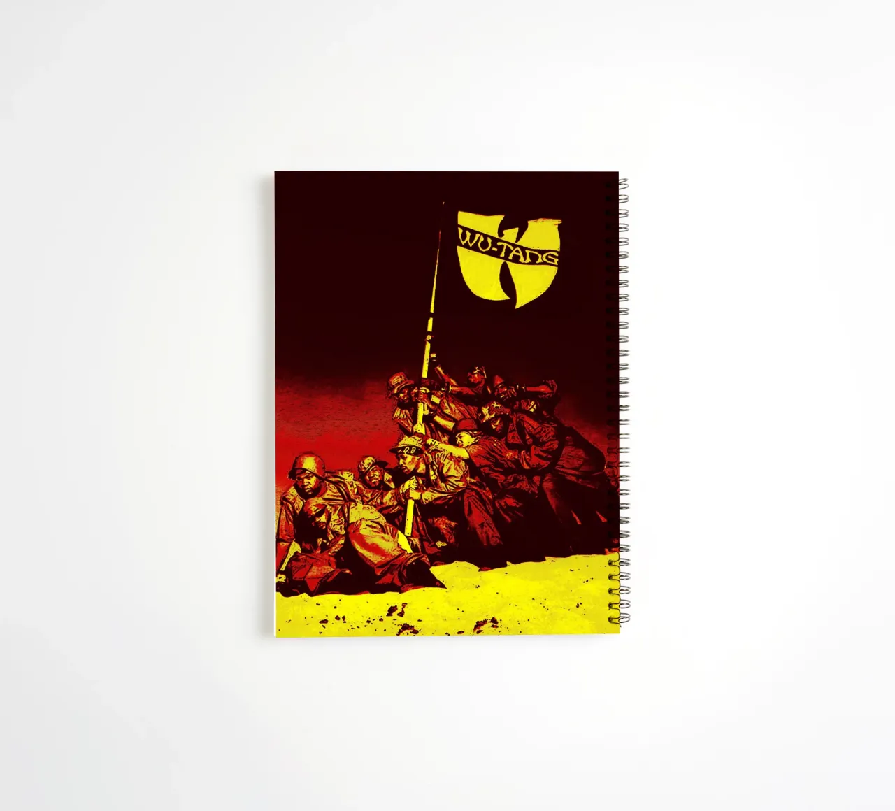 Art du groupe Wu-Tang Clan carnet à spirale de vanhesling