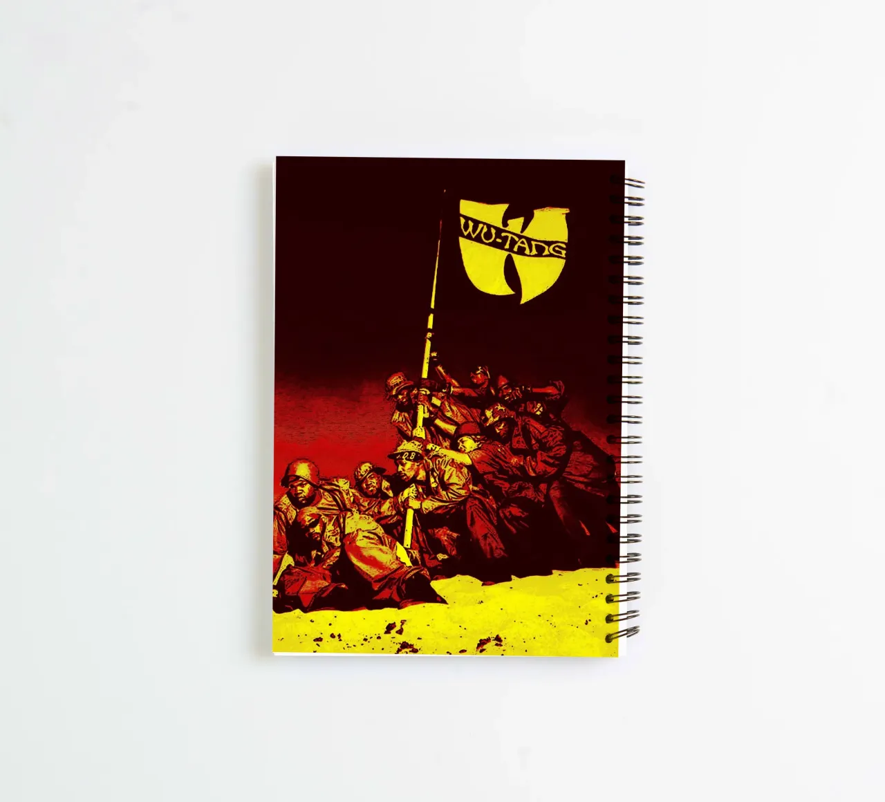 Art du groupe Wu-Tang Clan carnet à spirale de vanhesling