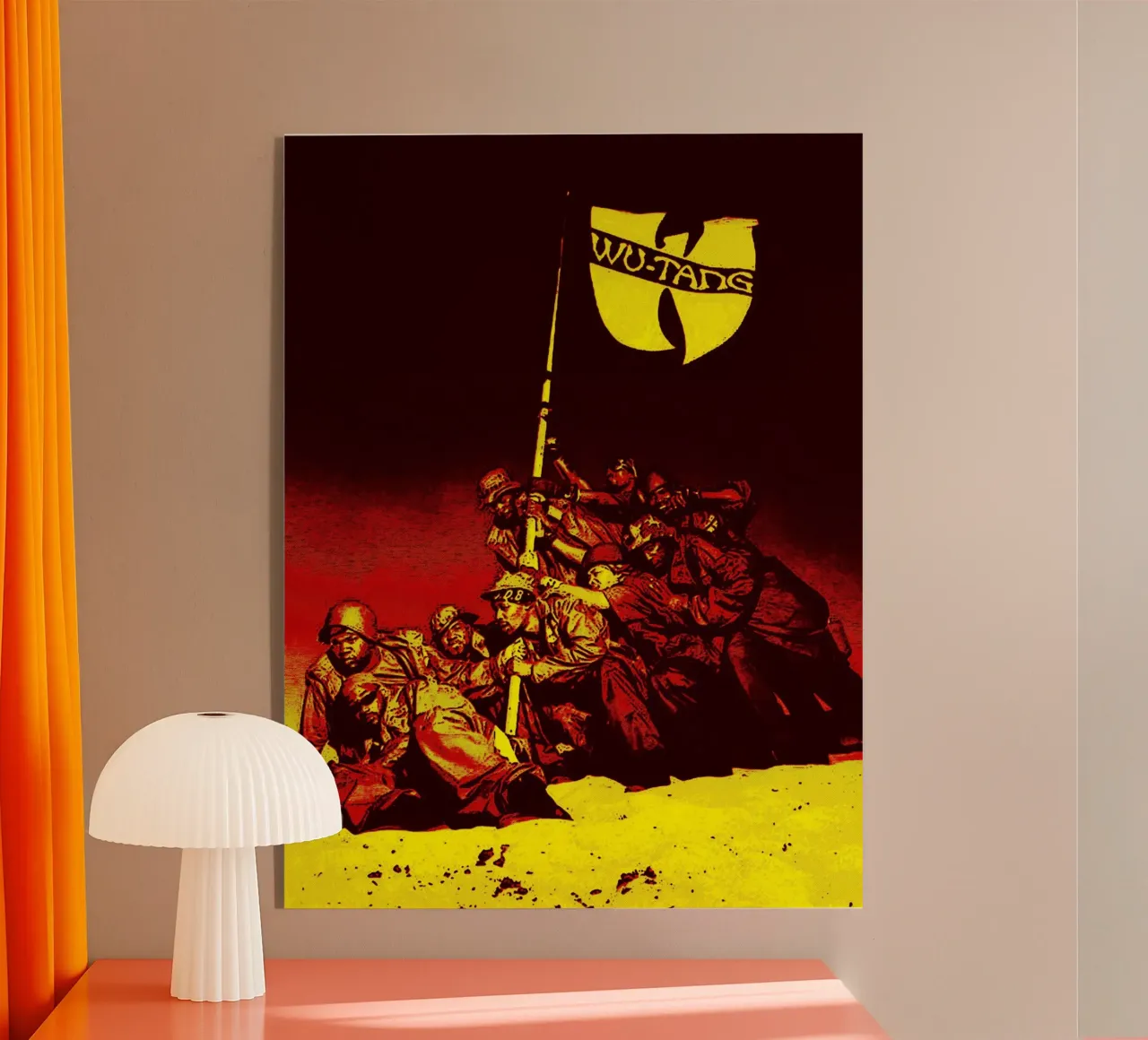 Art du groupe Wu-Tang Clan plexiglas de vanhesling