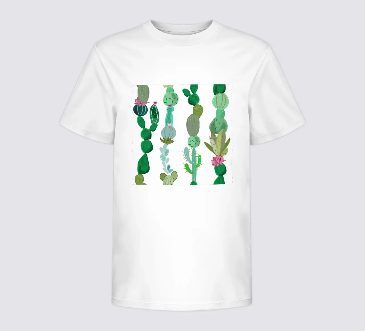Cactus e succulente t-shirt bambini da gulsengunel