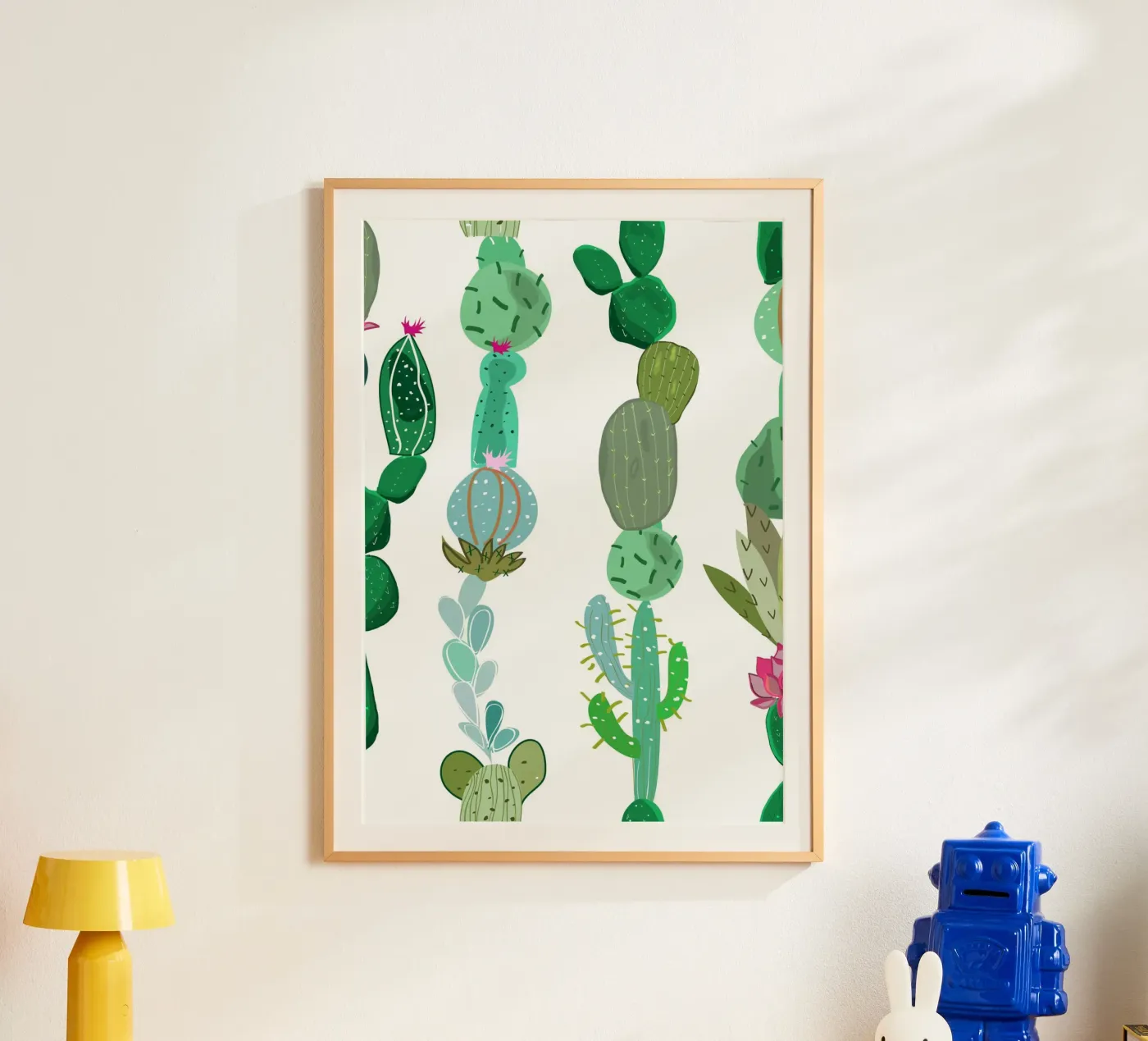 Cactus and succulent poster de gulsengunel