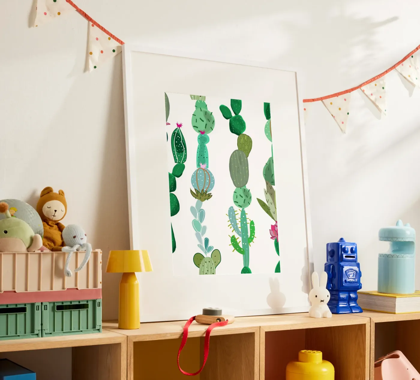 Cactus and succulent poster de gulsengunel