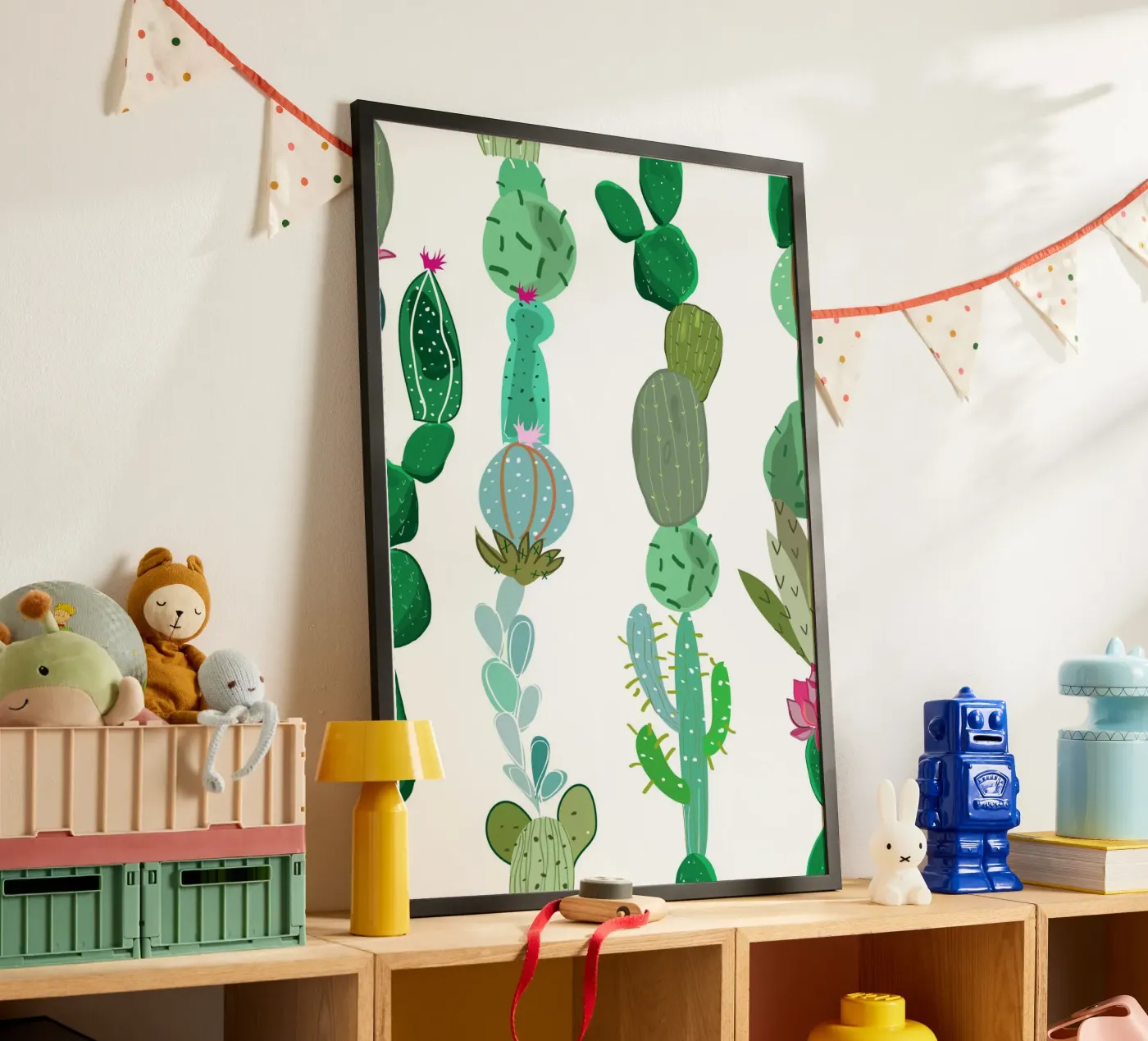 Cactus and succulent poster de gulsengunel
