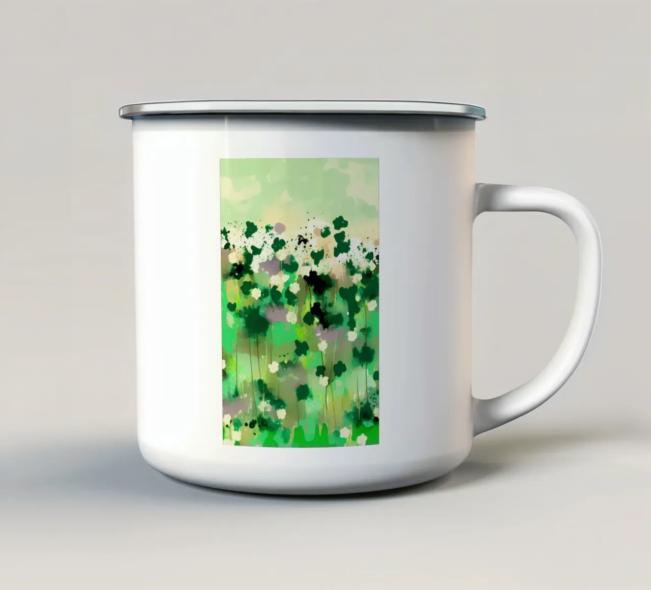 Arte da parete di Imagine tazza in smalto da Imagine