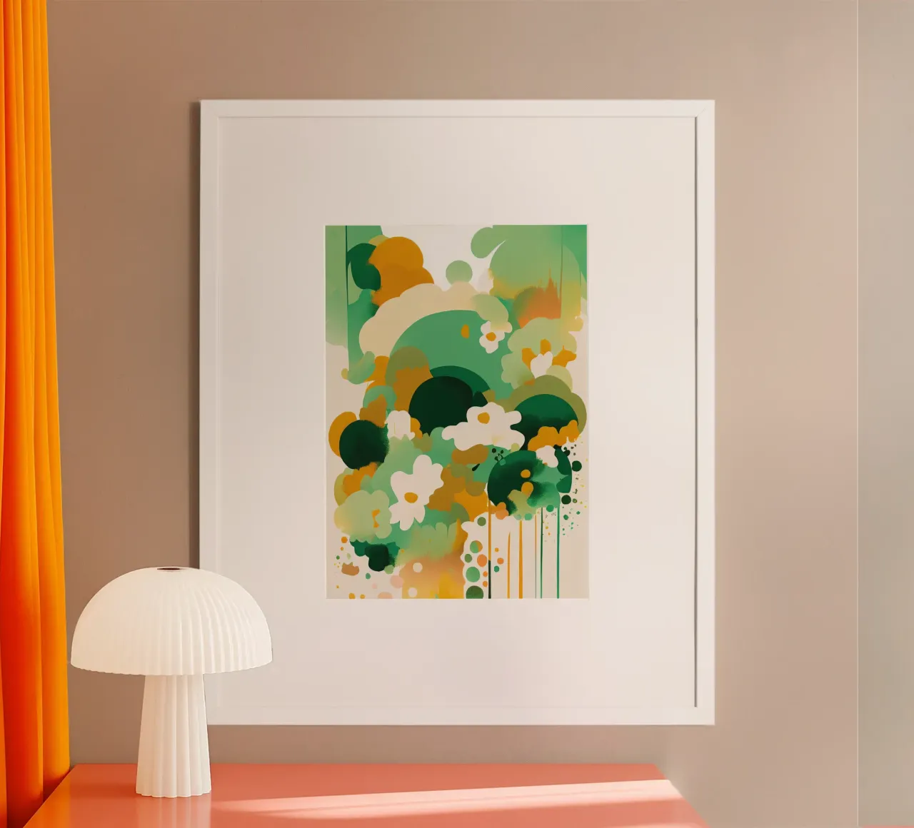 Arte da parete di Imagine poster con telaio in alluminio da Imagine