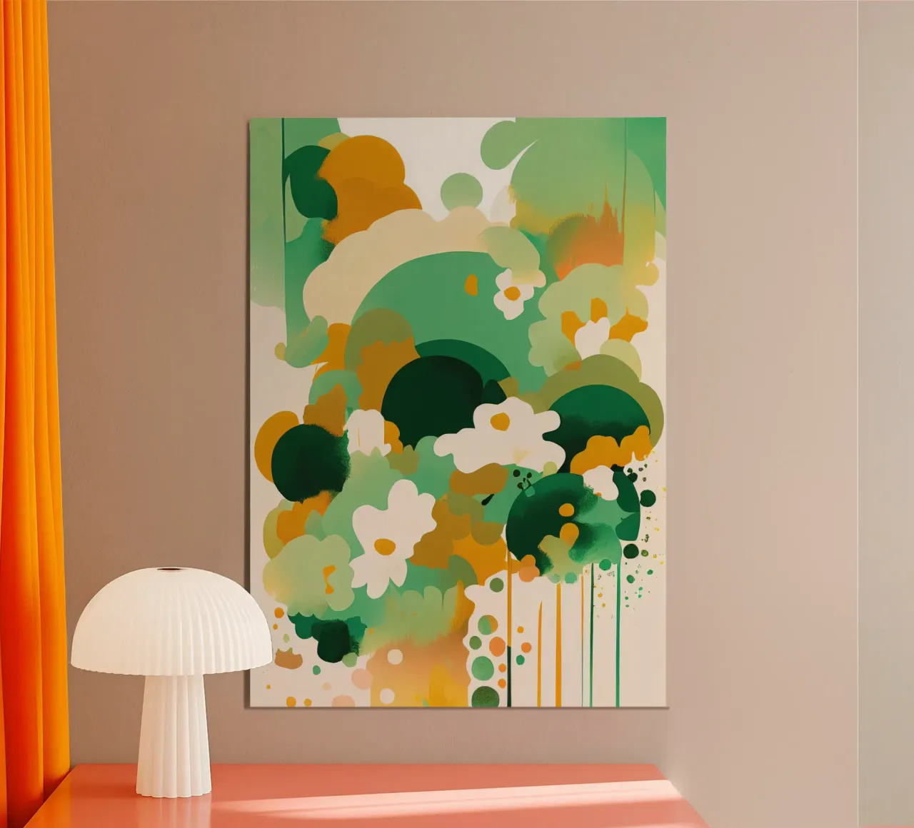 Arte da parete di Imagine poster con telaio in alluminio da Imagine