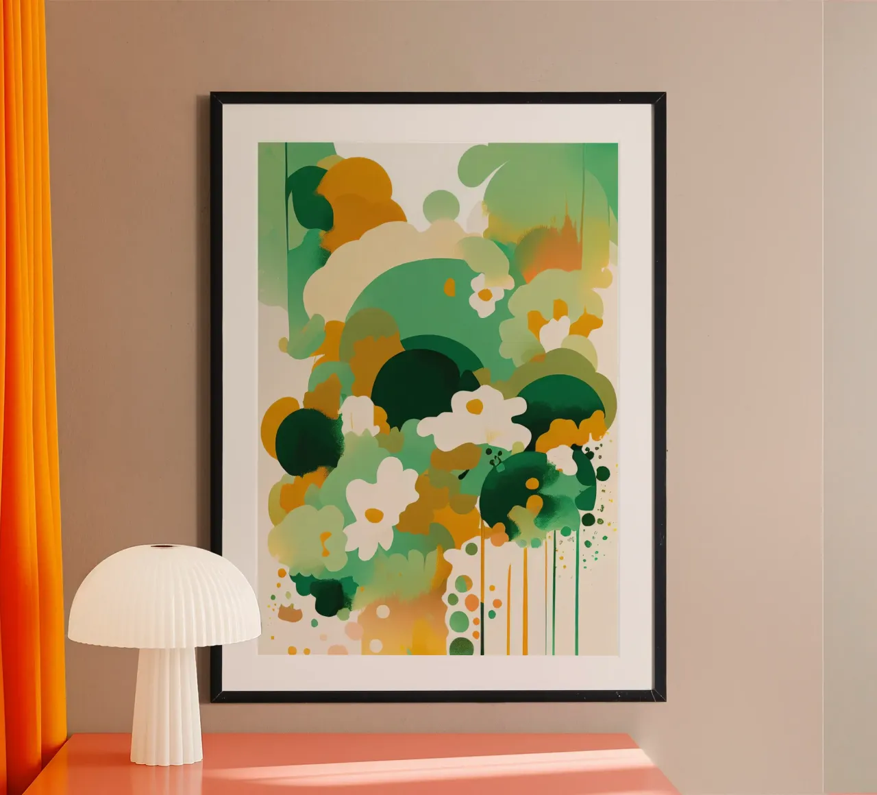 Arte da parete di Imagine poster con telaio in alluminio da Imagine