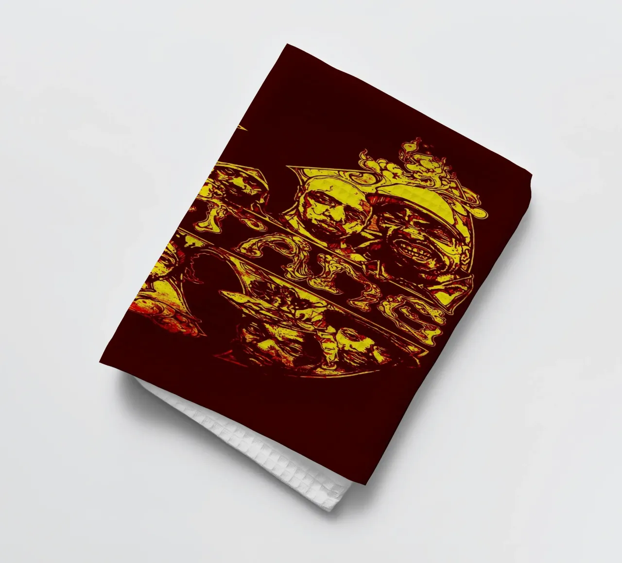 wutang band art tea towel by vanhesling
