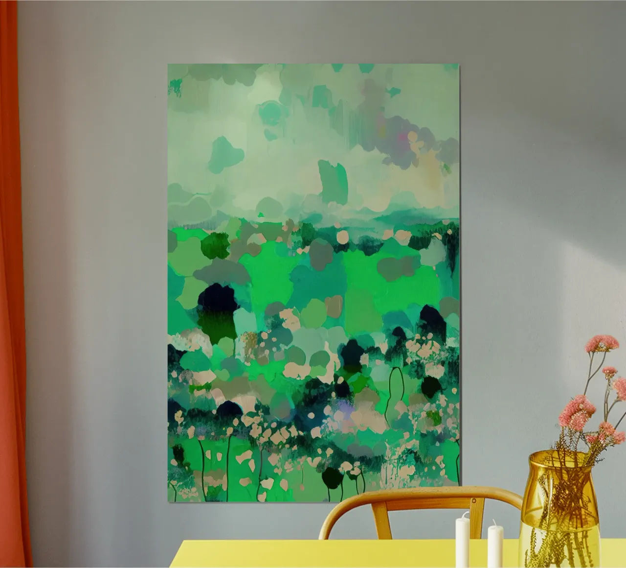 Arte da parete di Imagine poster con telaio in alluminio da Imagine