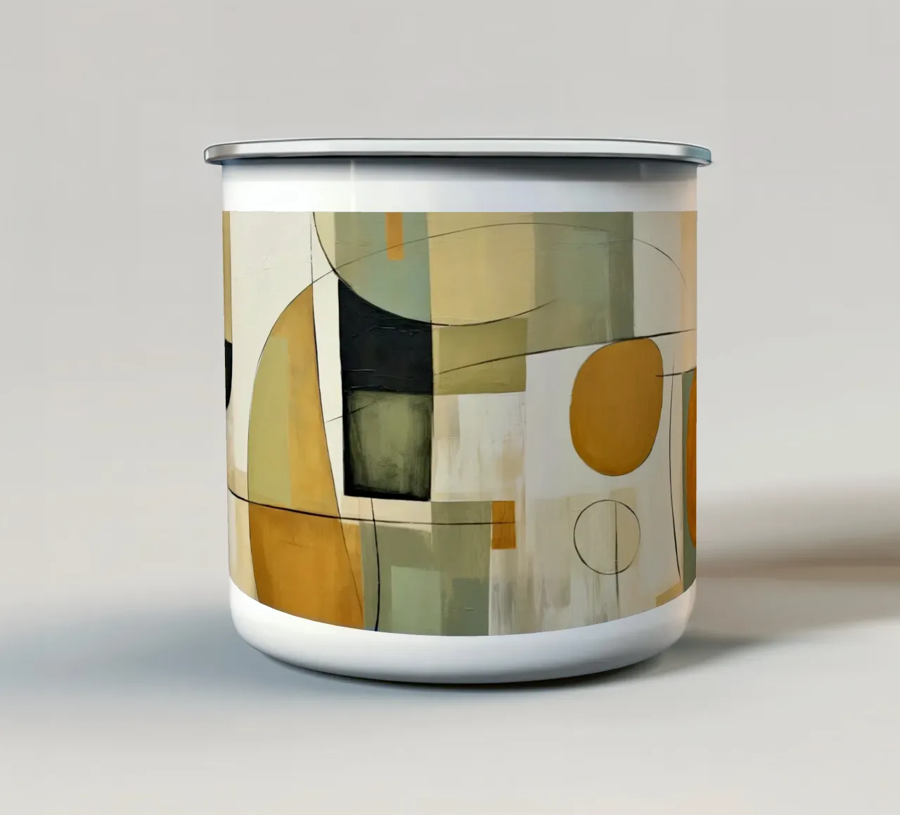 Arte da parete di Imagine tazza in smalto da Imagine