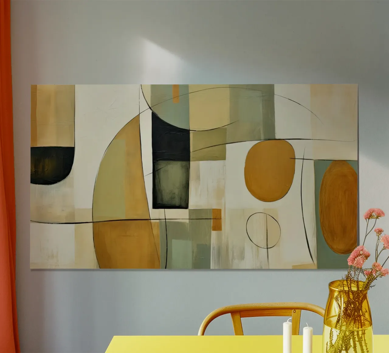 Wall-art by Imagine poster with wooden frame by Imagine