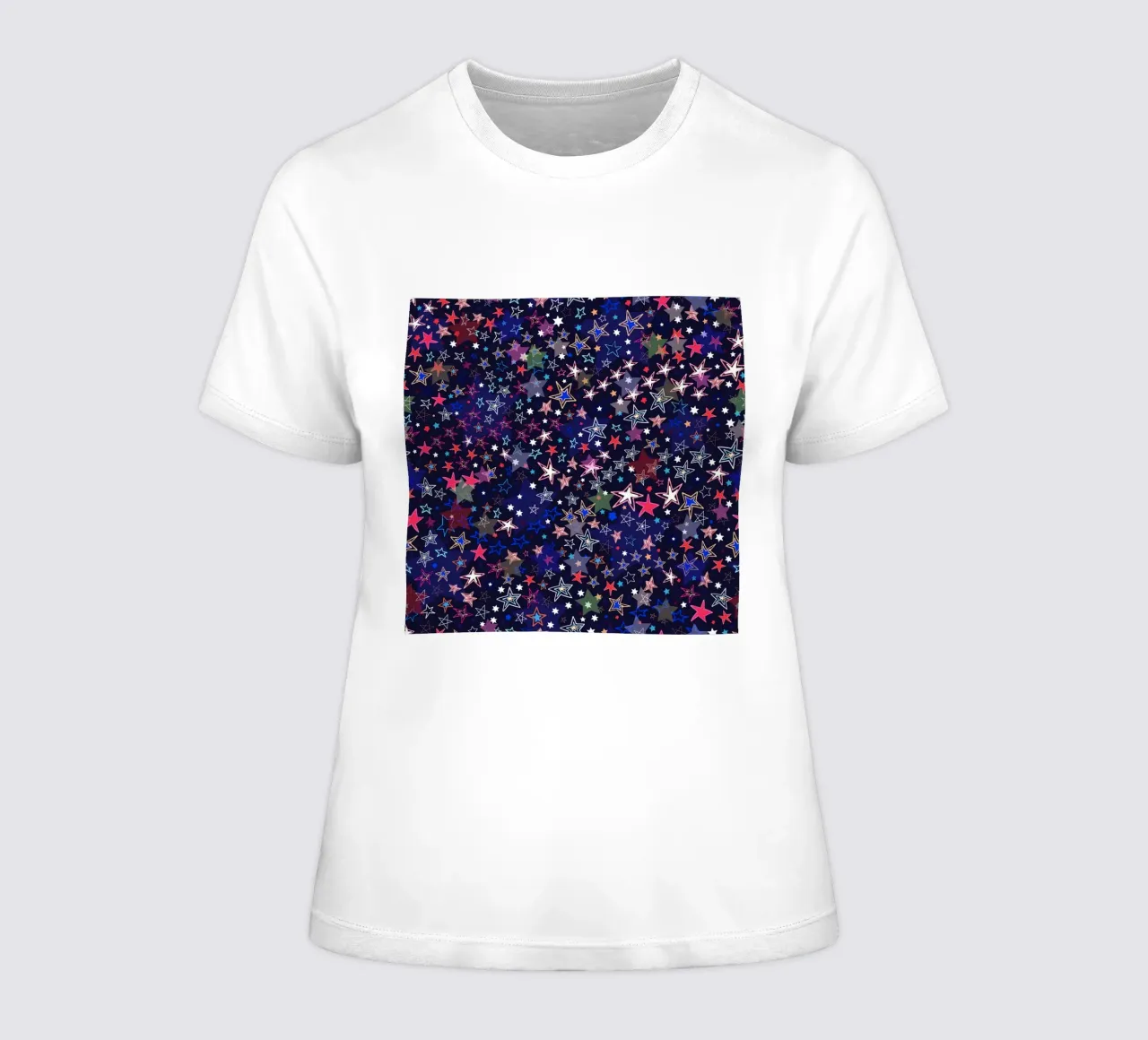 Himmelssterne Frauen T-Shirt von gulsengunel