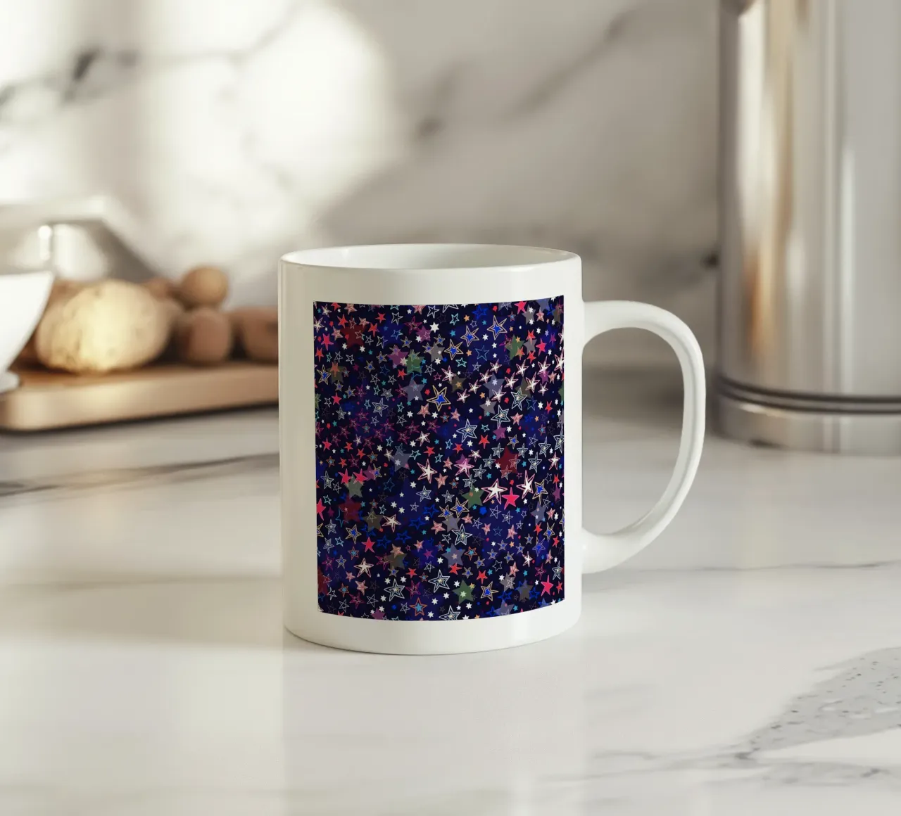 Étoiles célestes mug en céramique de gulsengunel