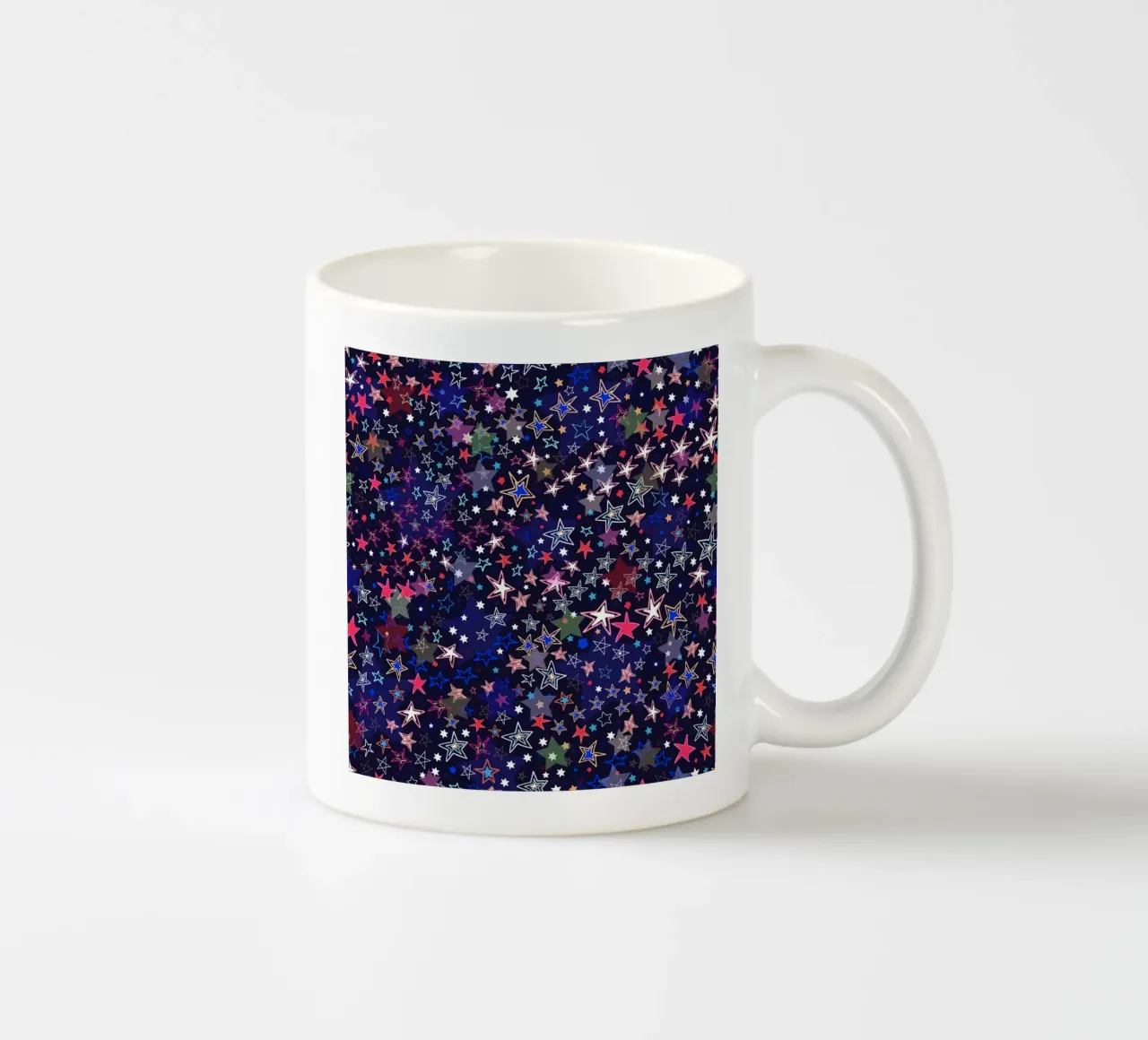 Étoiles célestes mug en céramique de gulsengunel