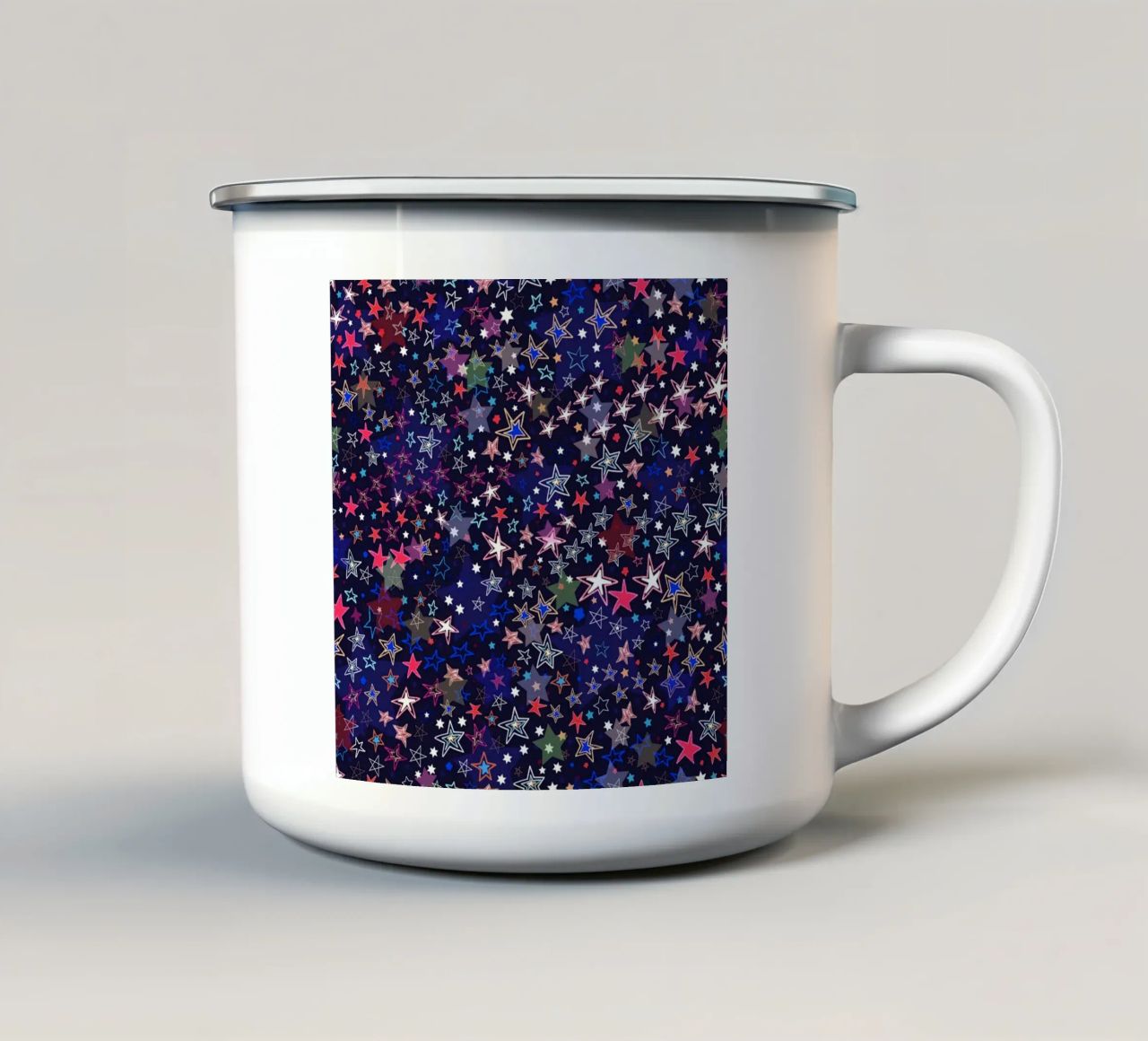 Stelle celesti tazza in smalto da gulsengunel