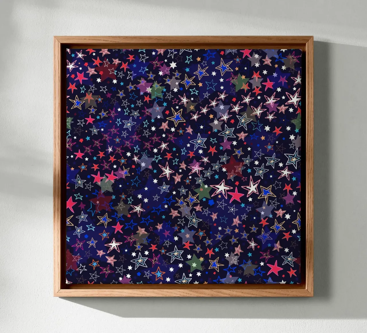 Celestial stars canvas by gulsengunel