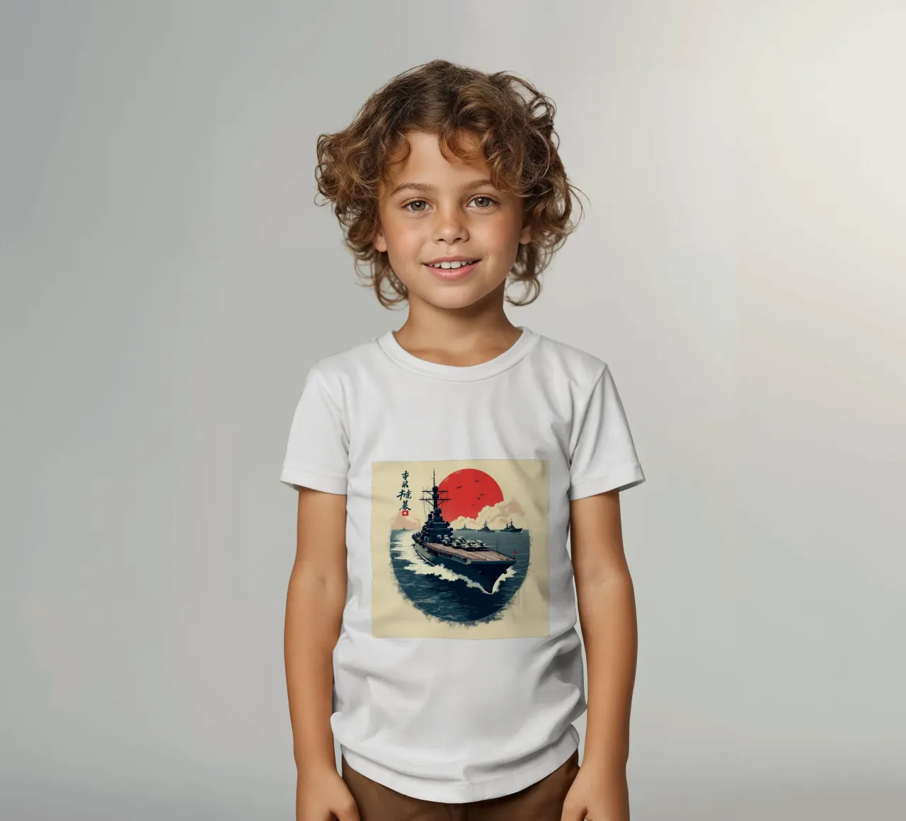 Aerei giapponesi t-shirt bambini da van hellen