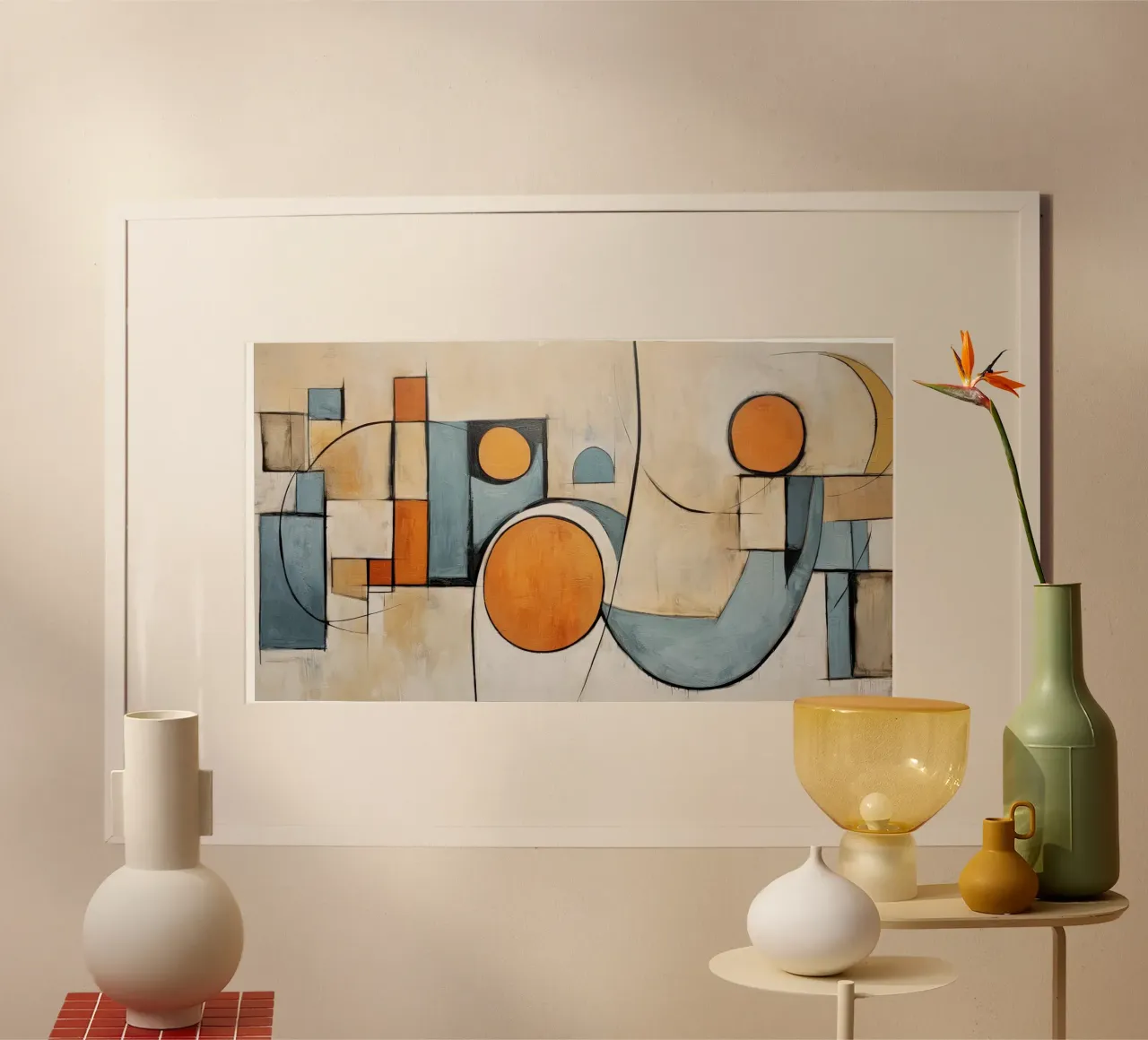 Arte da parete di Imagine poster con telaio in plastica da Imagine