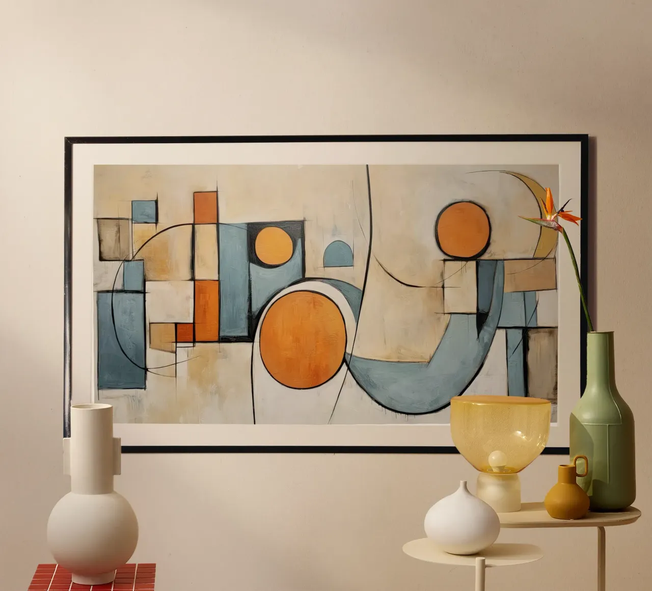 Arte da parete di Imagine poster con telaio in plastica da Imagine