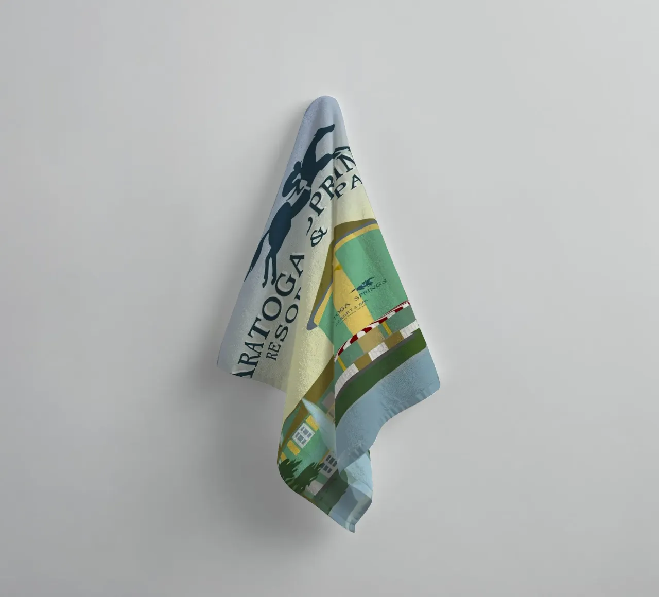Wereld Saratoga Springs Resort en Spa badhanddoek van williamsshop