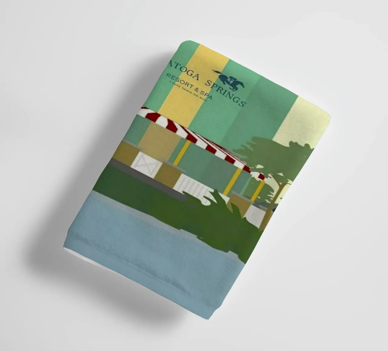 Wereld Saratoga Springs Resort en Spa badhanddoek van williamsshop