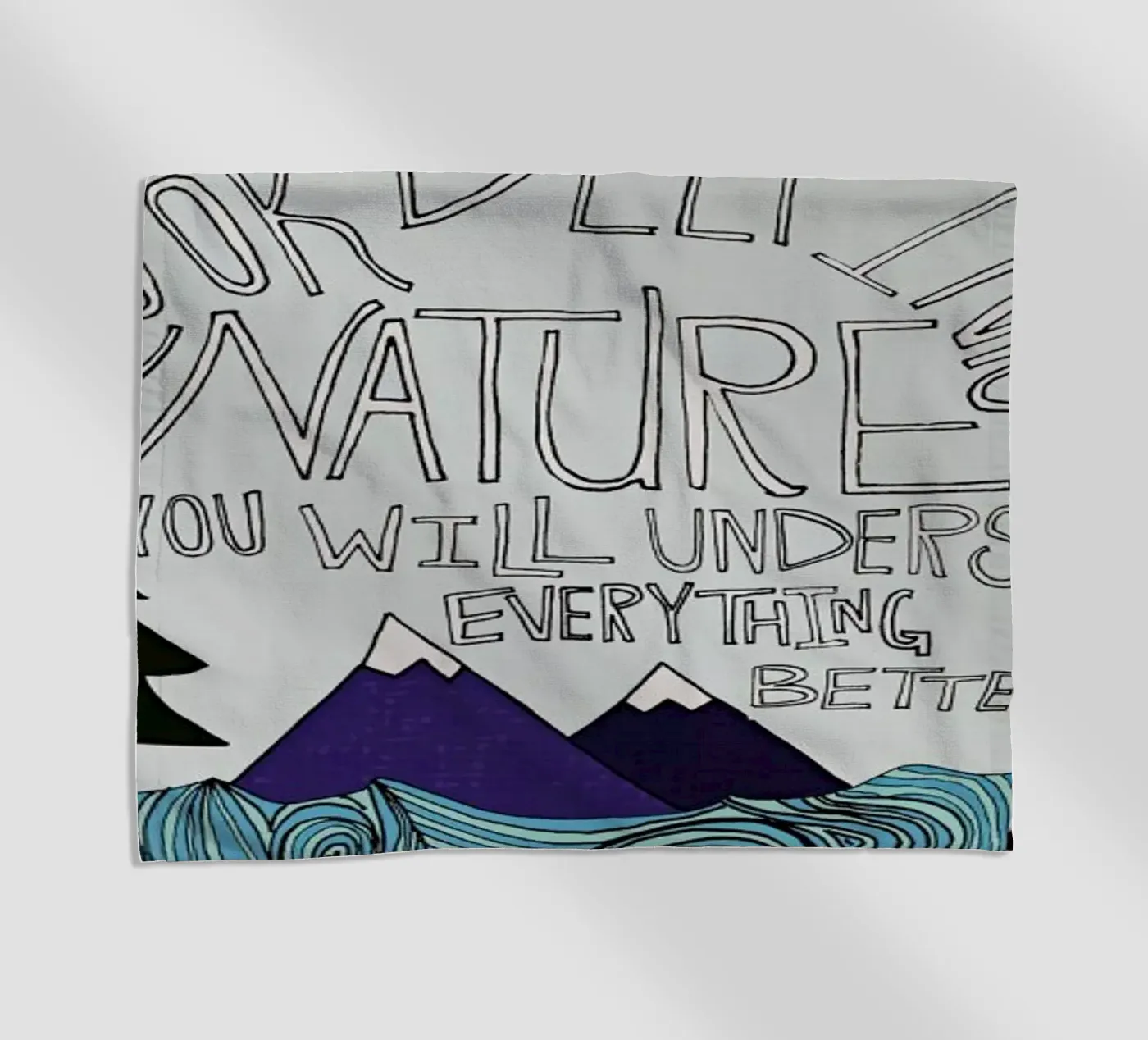 Einstein Nature telo mare da Leah Flores