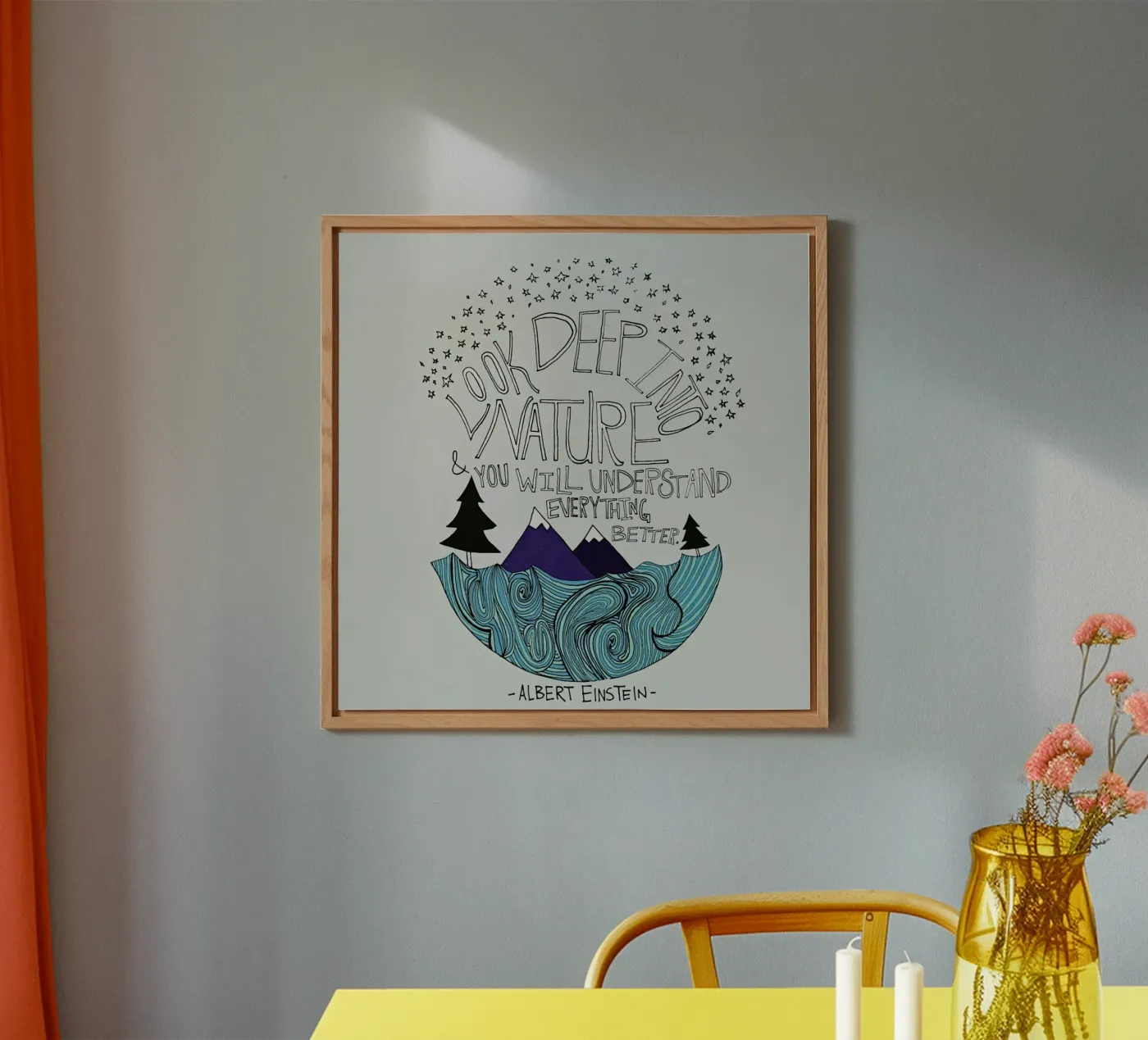 Einstein Nature pannello forex da Leah Flores