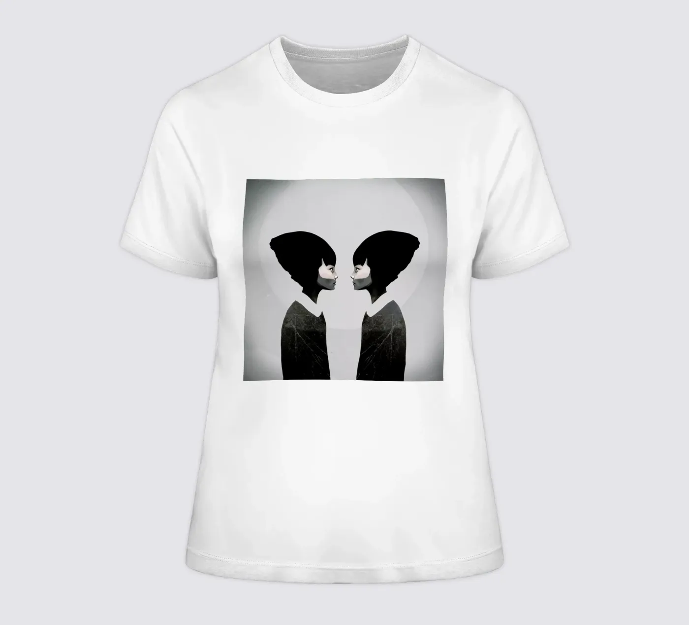A Reflection dames t-shirt getailleerd van Ruben Ireland