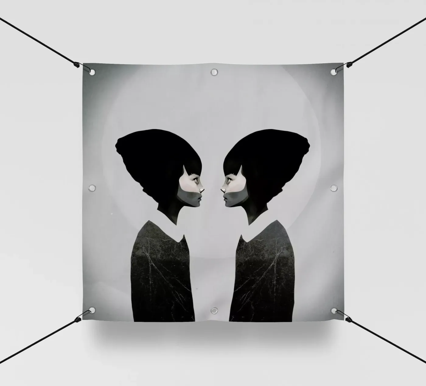 A Reflection pvc-zeil van Ruben Ireland