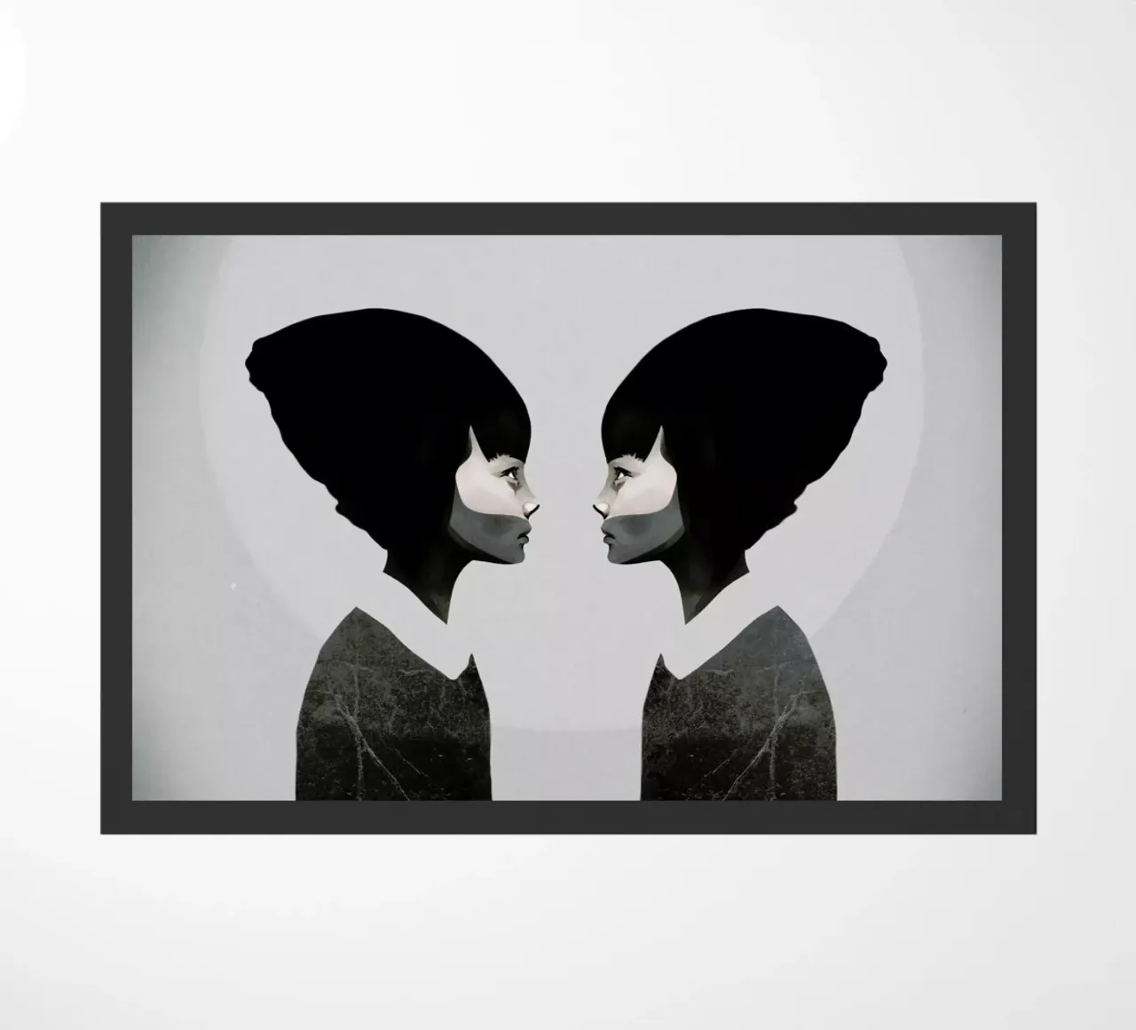 A Reflection deurmat van Ruben Ireland