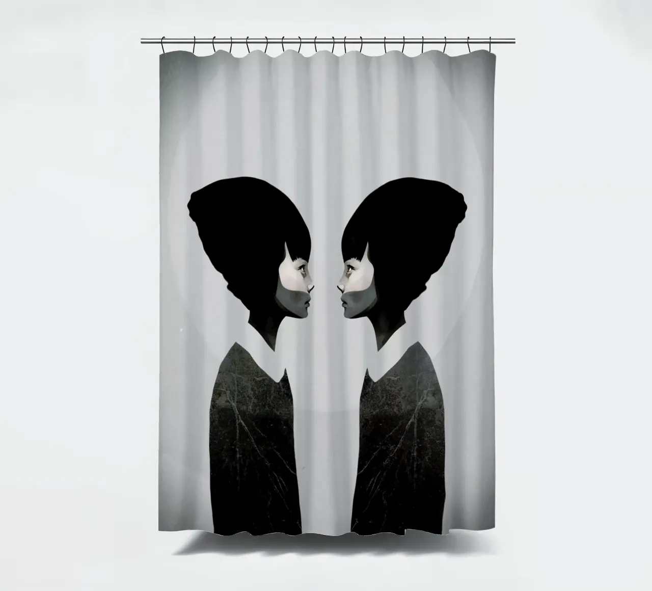 A Reflection Duschvorhang von Ruben Ireland