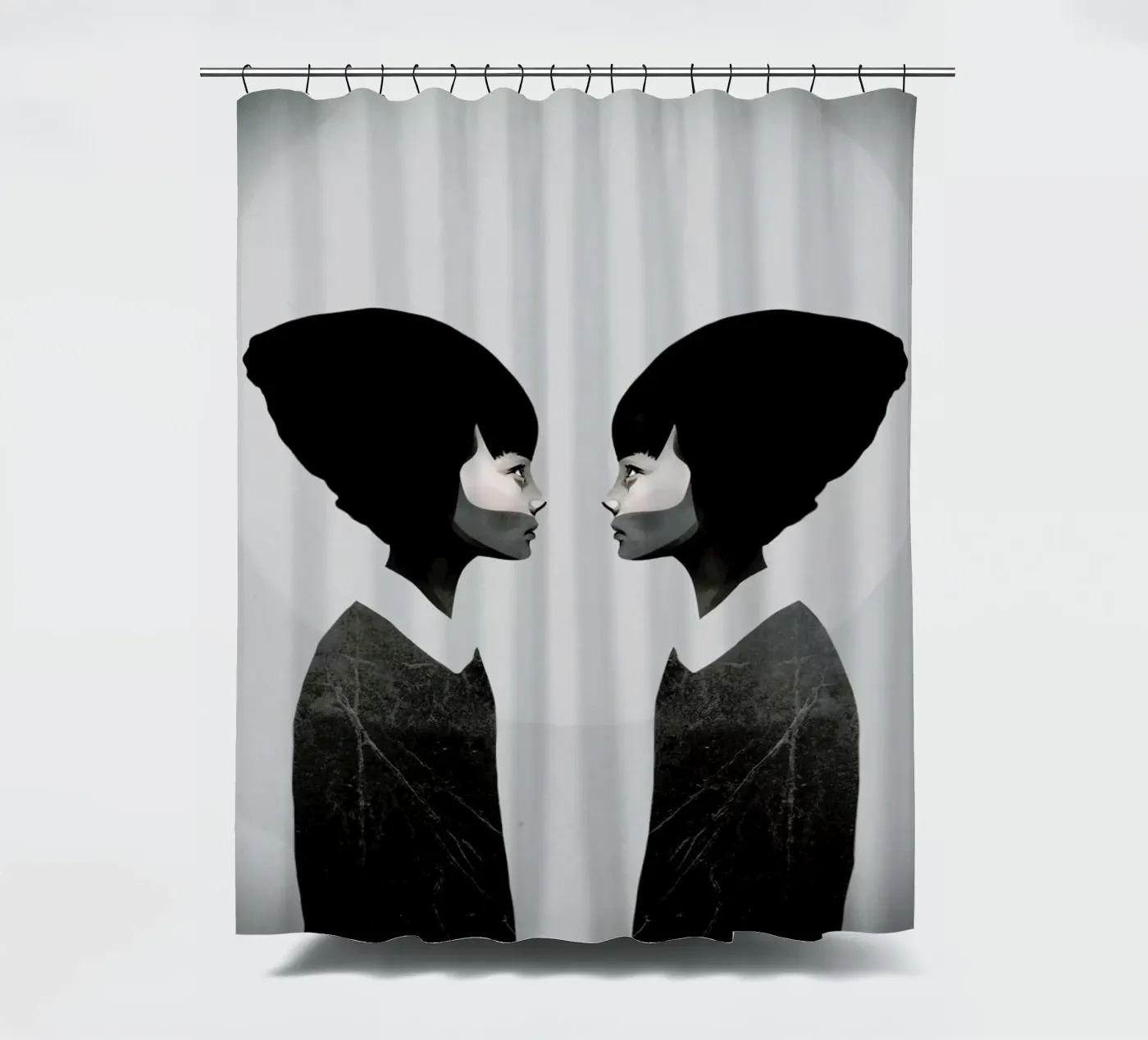 A Reflection douchegordijn van Ruben Ireland