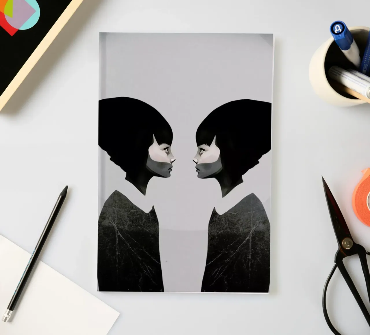 A Reflection notebook by Ruben Ireland