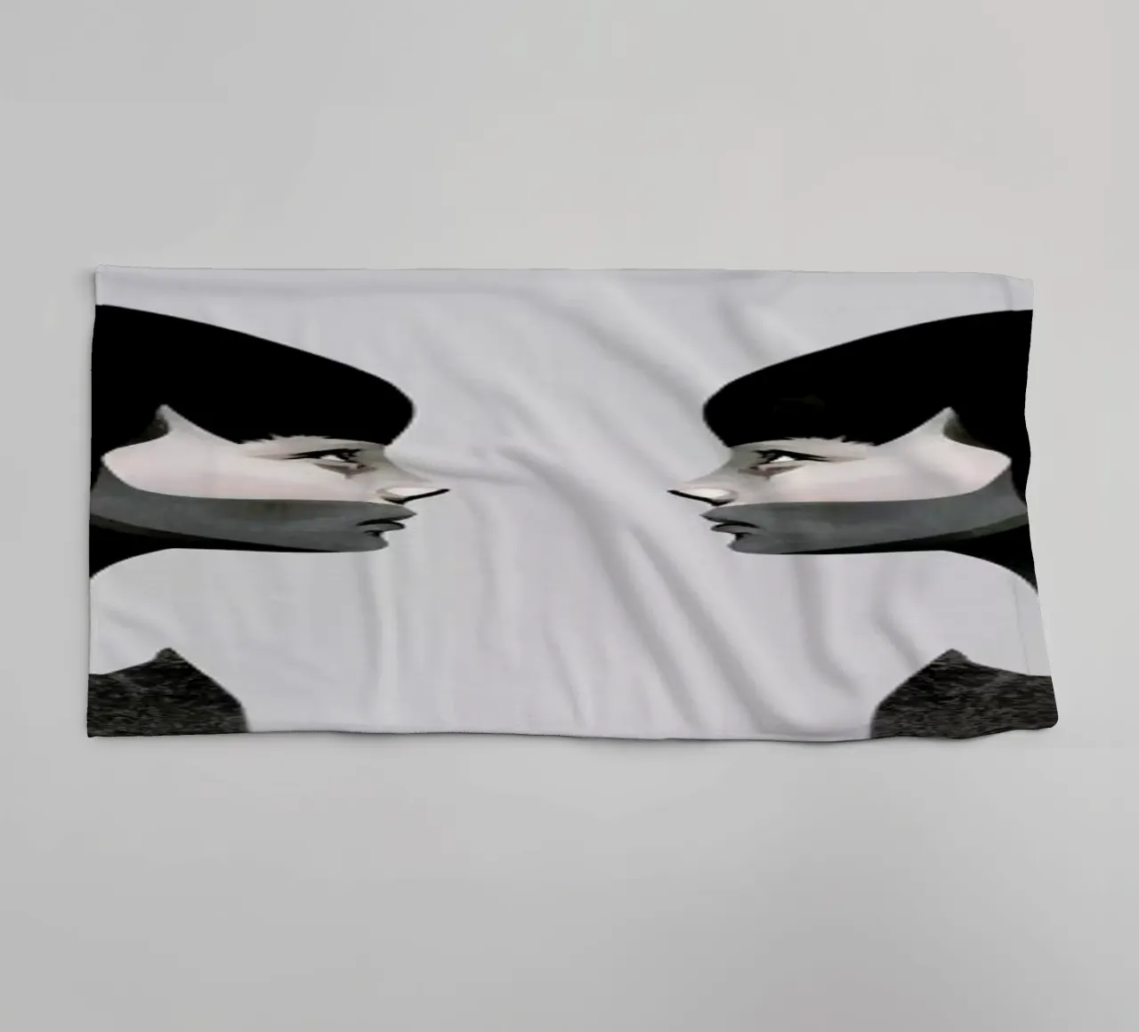 A Reflection towel by Ruben Ireland