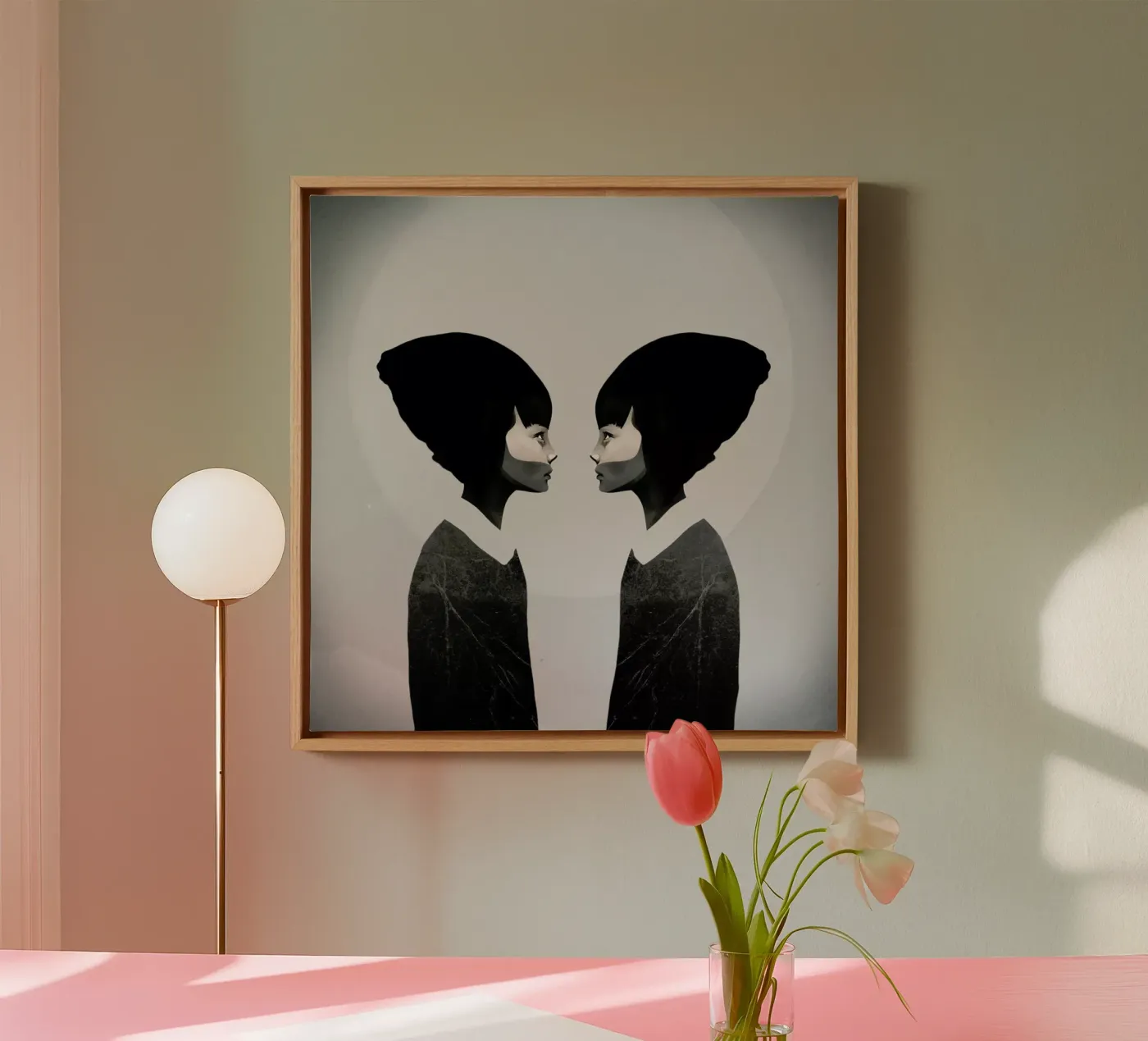 A Reflection canvas by Ruben Ireland