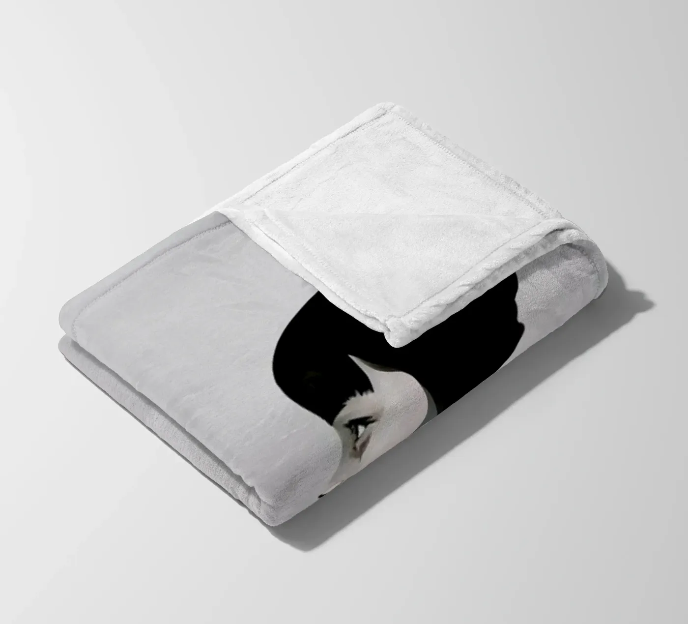 A Reflection fleece blanket by Ruben Ireland