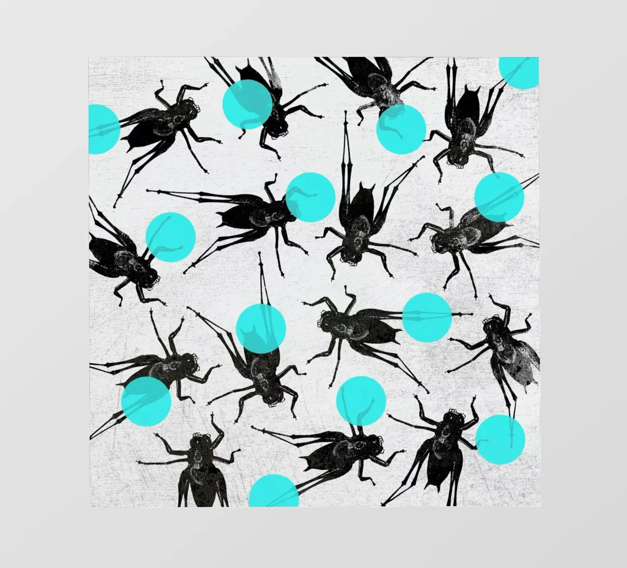 Grasshoppers and Dots pellicola backlit da Elisabeth Fredriksson