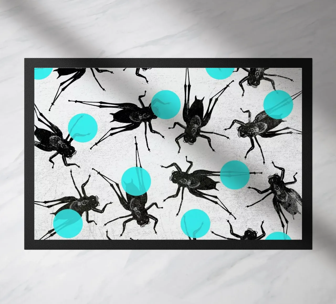 Grasshoppers and Dots zerbino da Elisabeth Fredriksson