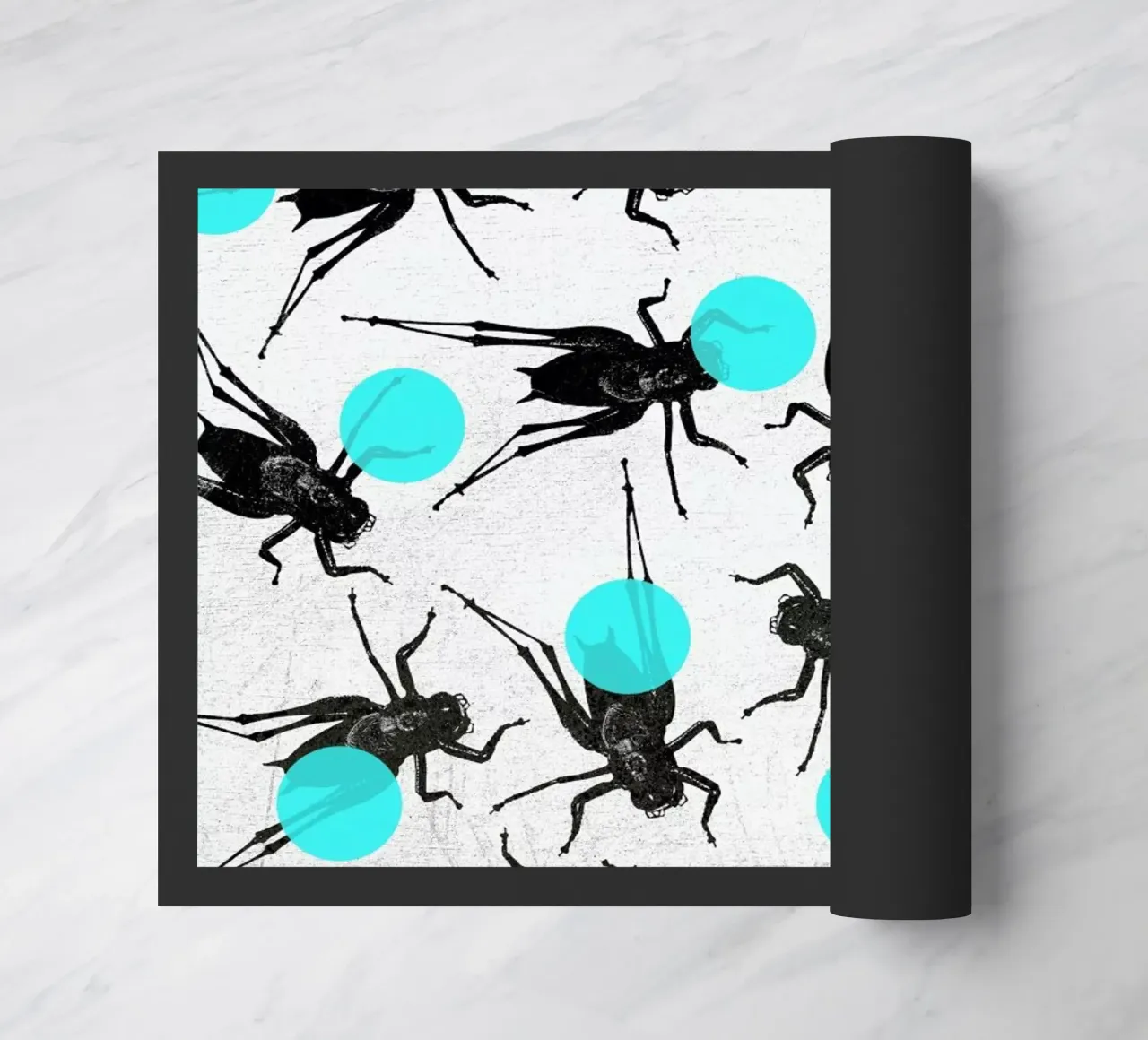 Grasshoppers and Dots zerbino da Elisabeth Fredriksson