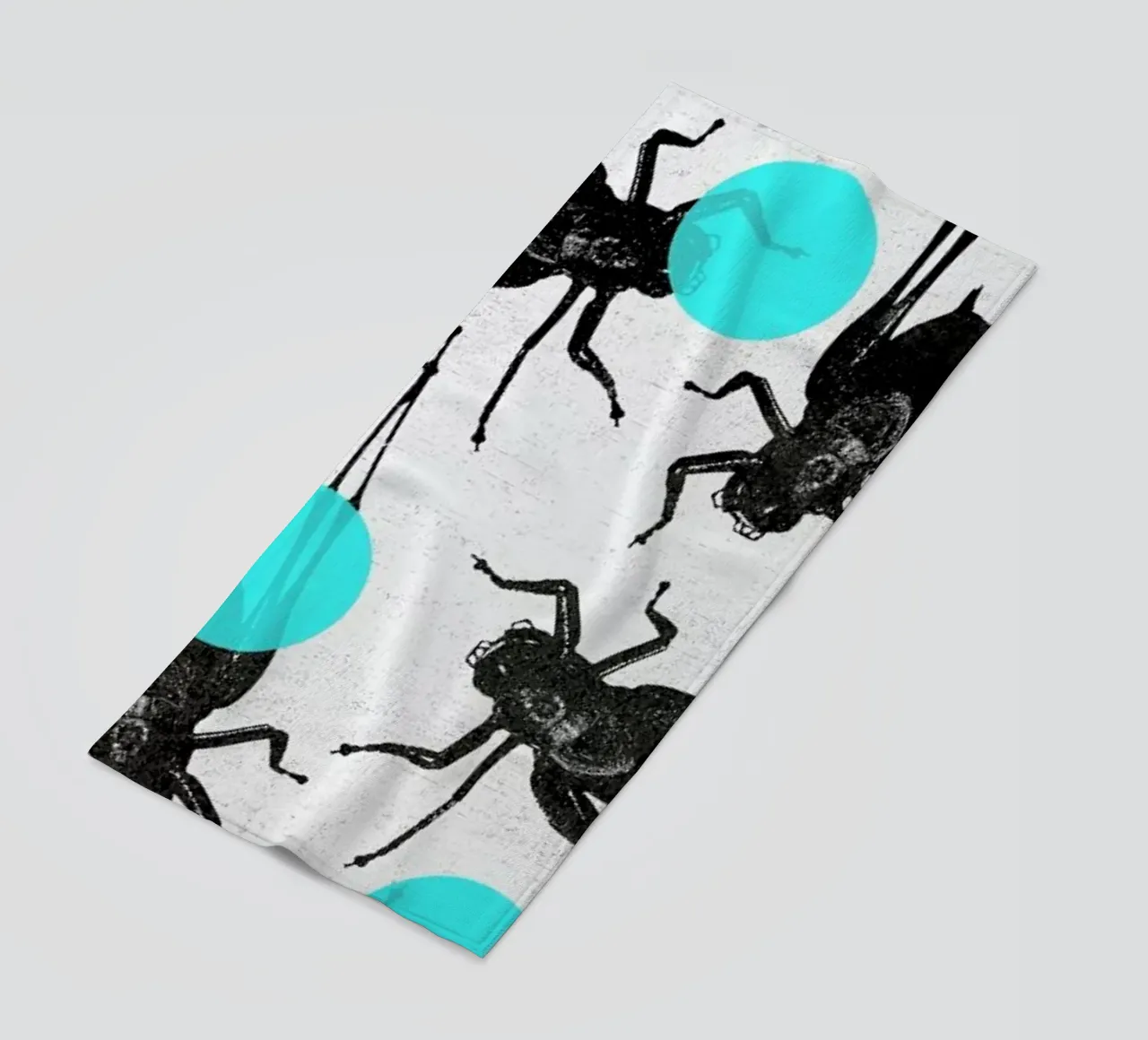 Grasshoppers and Dots telo mare da Elisabeth Fredriksson